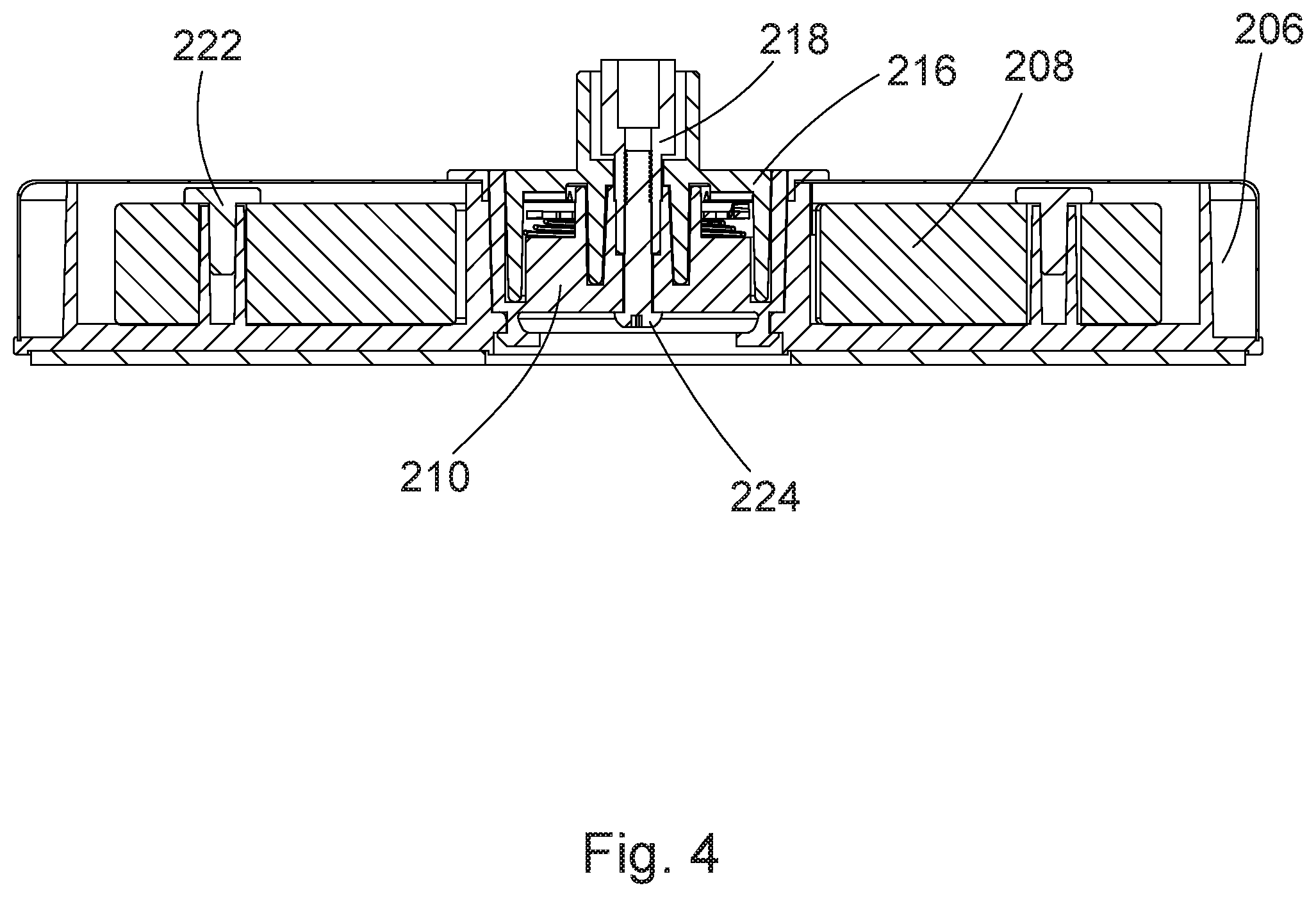 Patent US12376713 Figure 4 – Holder for rolled paper products