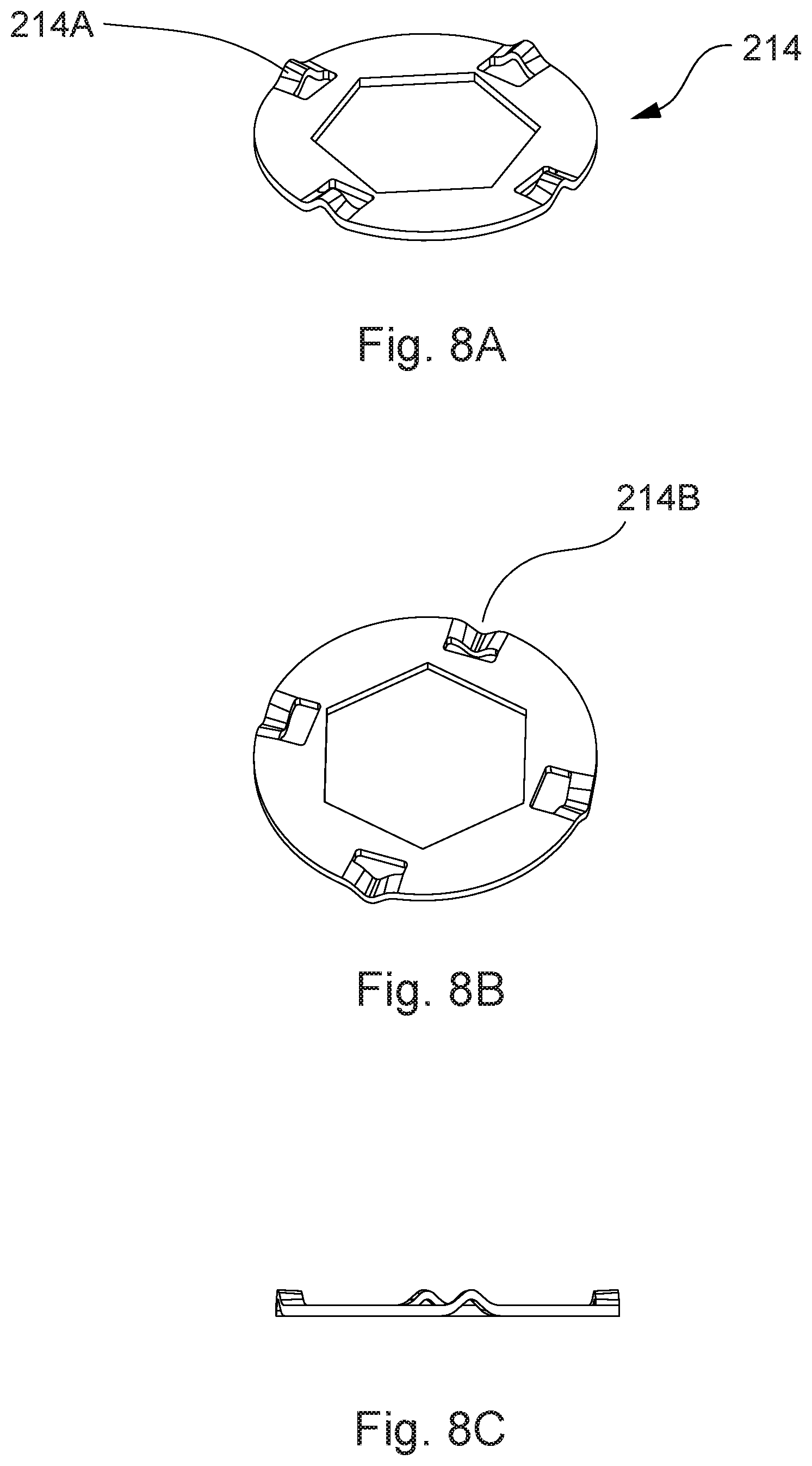 Patent US12376713 Figure 8 – Holder for rolled paper products