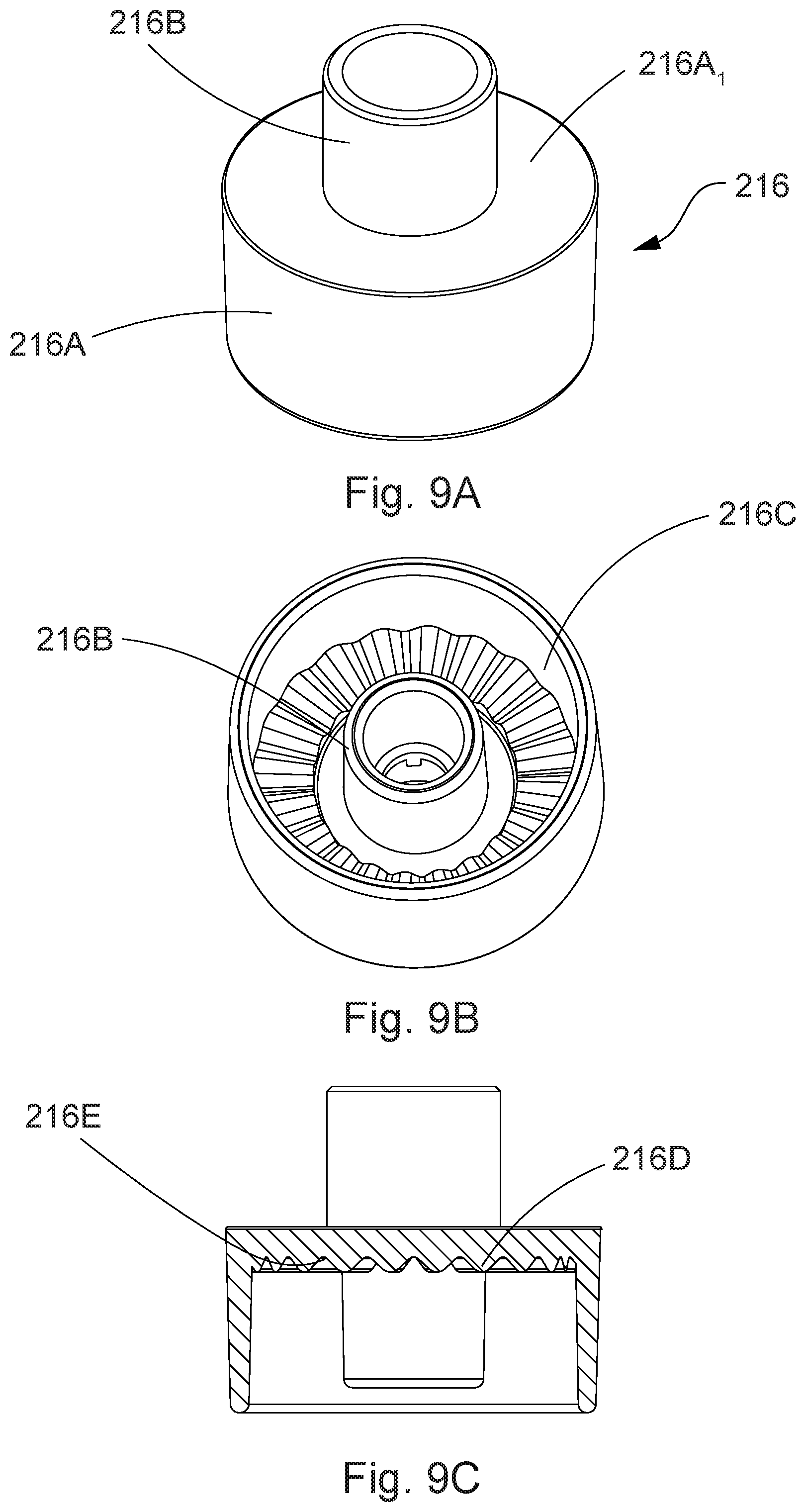 Patent US12376713 Figure 9 – Holder for rolled paper products