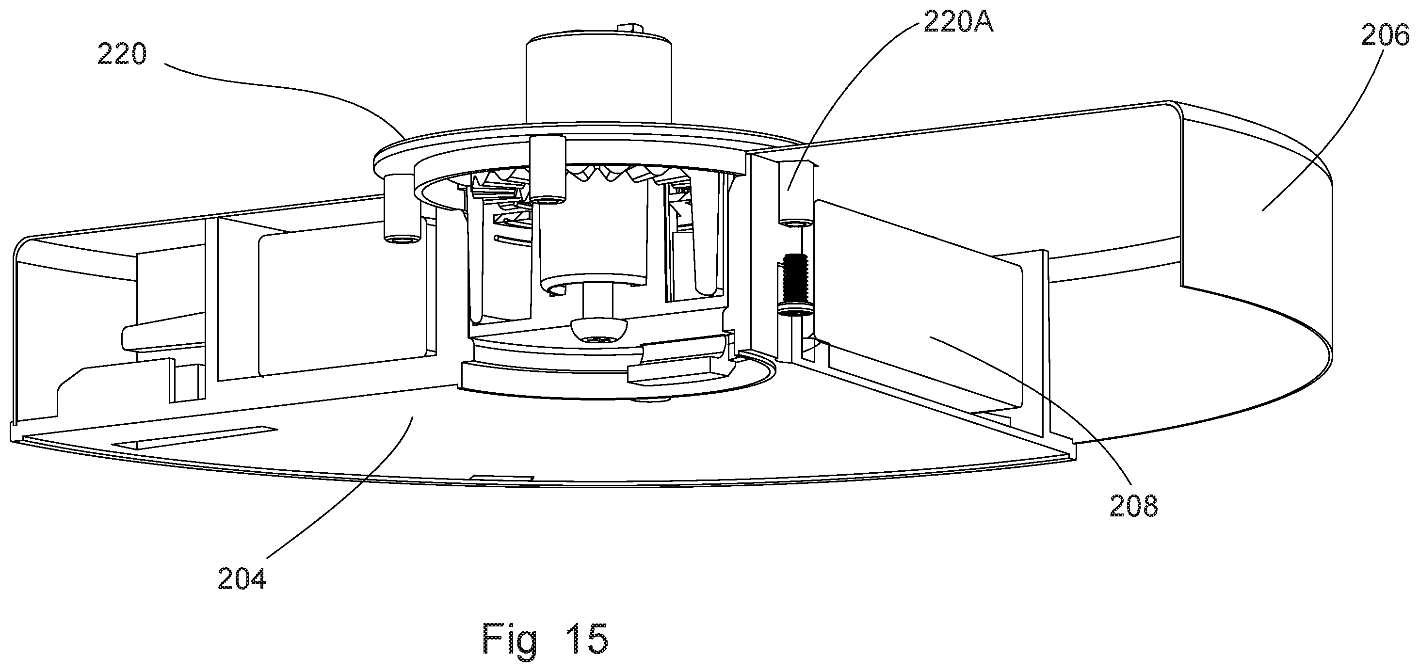 Patent US12376713 Figure 15 – Holder for rolled paper products