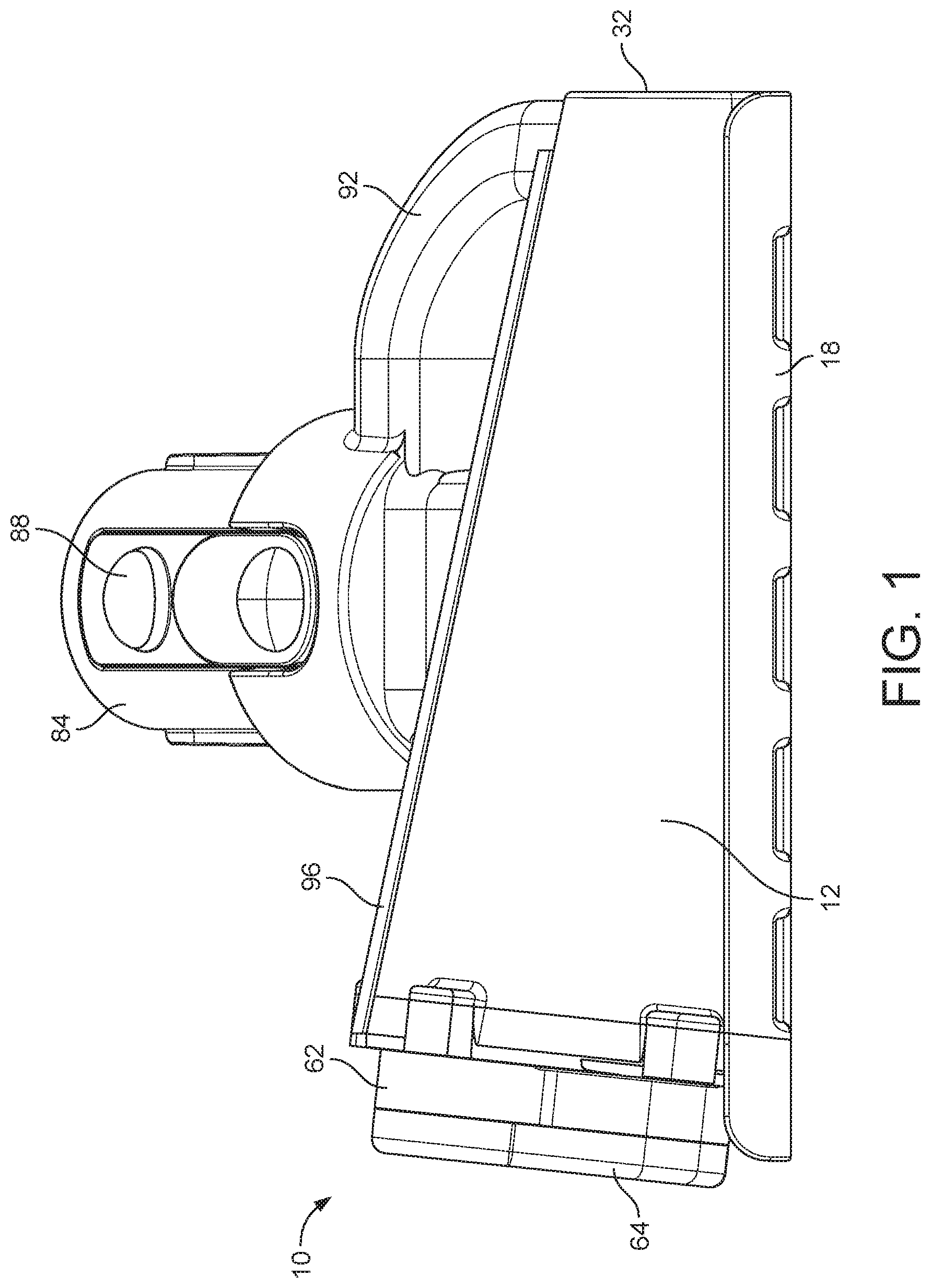 Patent US12376718 — Cleaner head for a vacuum cleaner — Figure 1