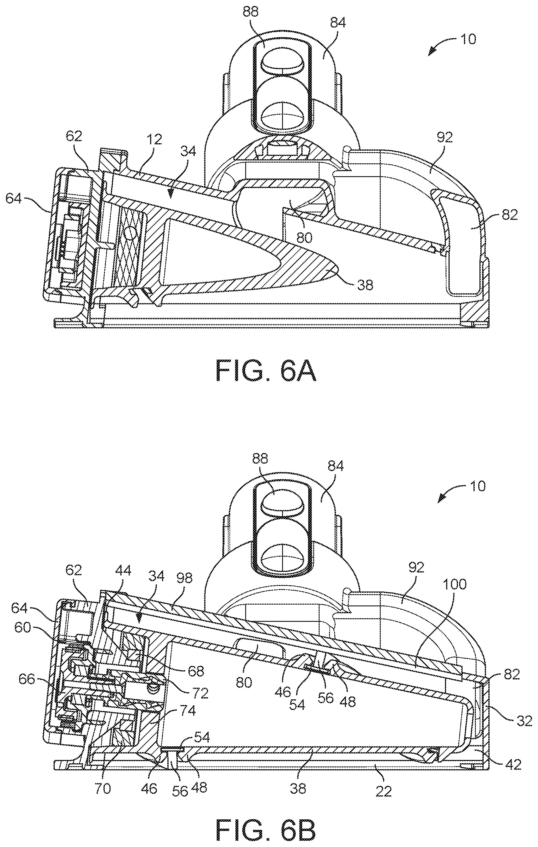 Patent US12376718 Figure 6 – Cleaner head for a vacuum cleaner