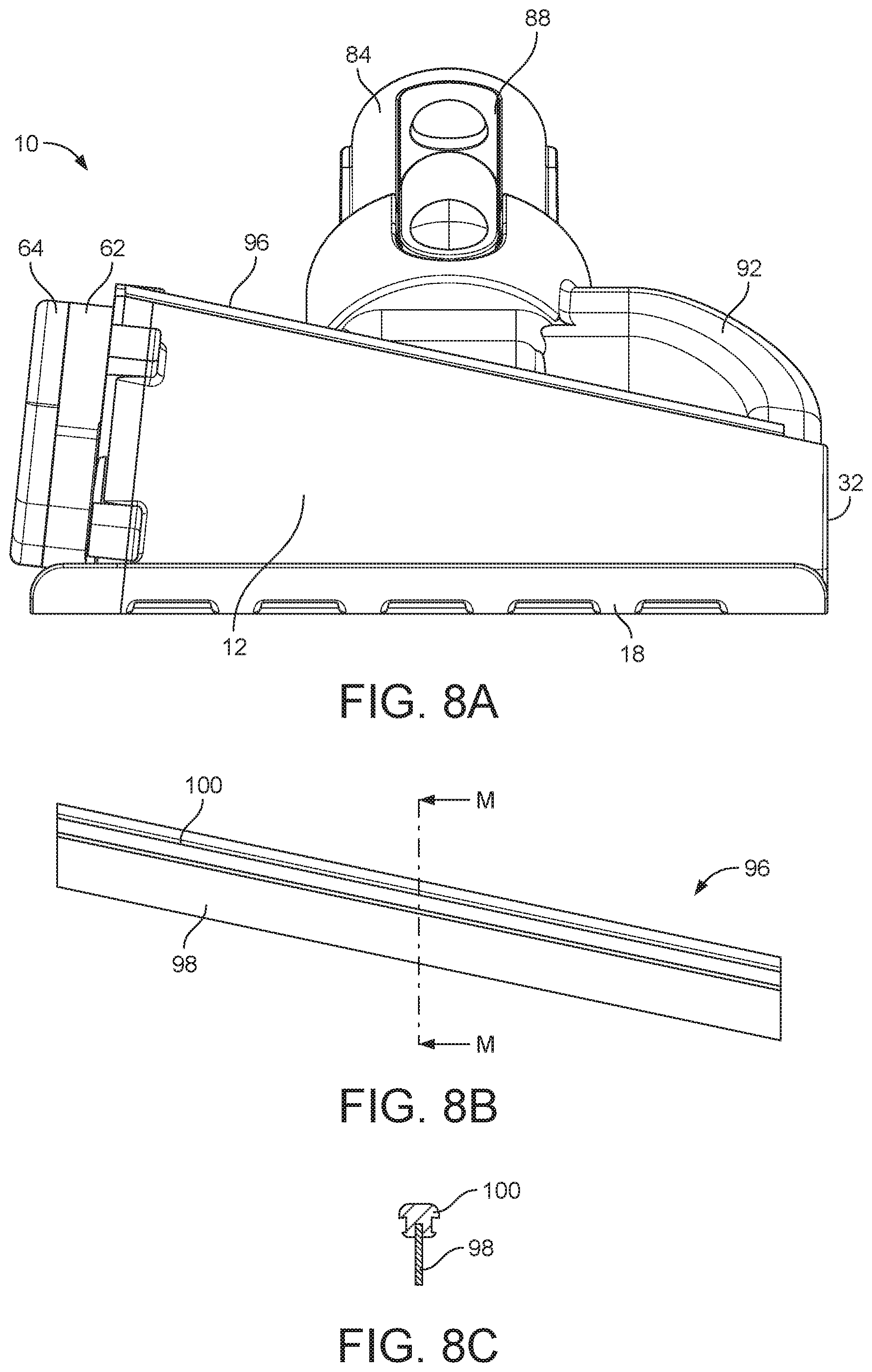 Patent US12376718 Figure 8 – Cleaner head for a vacuum cleaner