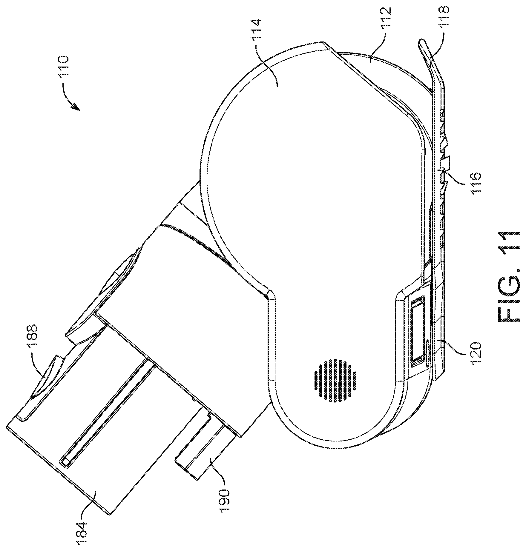 Patent US12376718 Figure 11 – Cleaner head for a vacuum cleaner