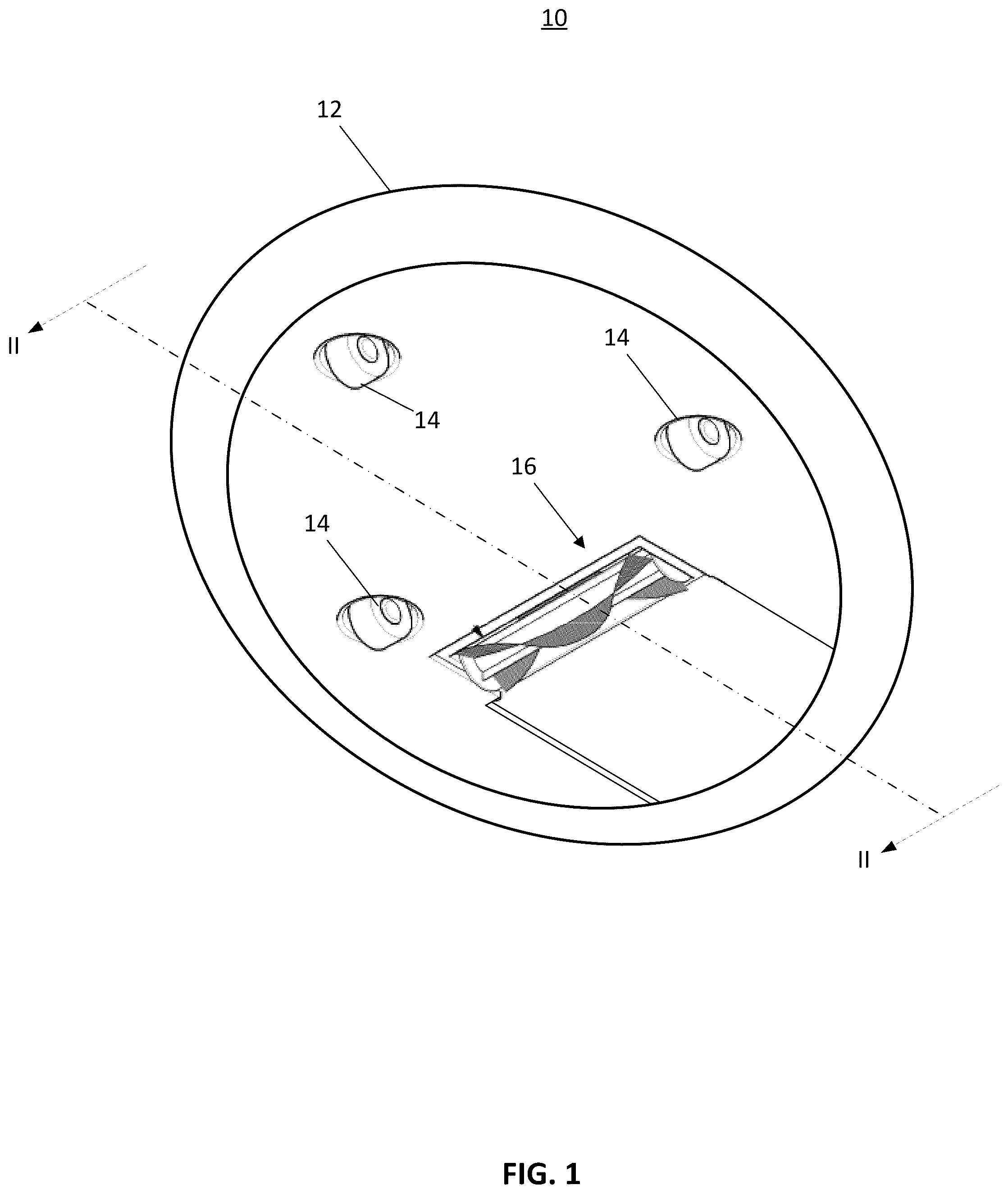 Patent US12376720 Figure 1 – Agitator with debrider and hair removal