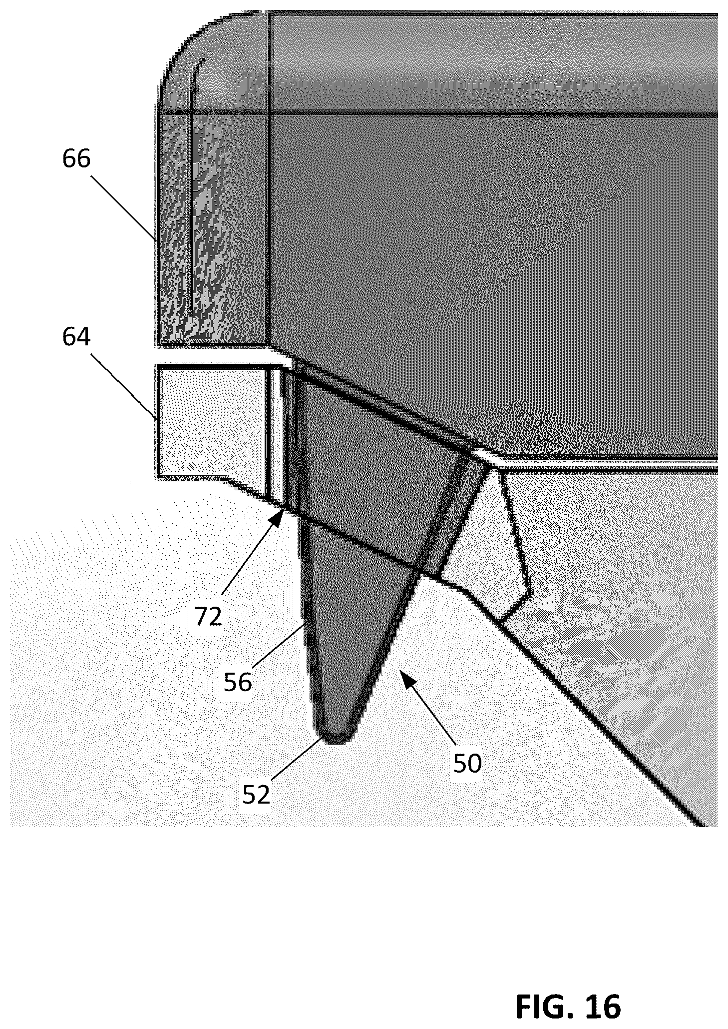 Patent US12376720 Figure 16 – Agitator with debrider and hair removal
