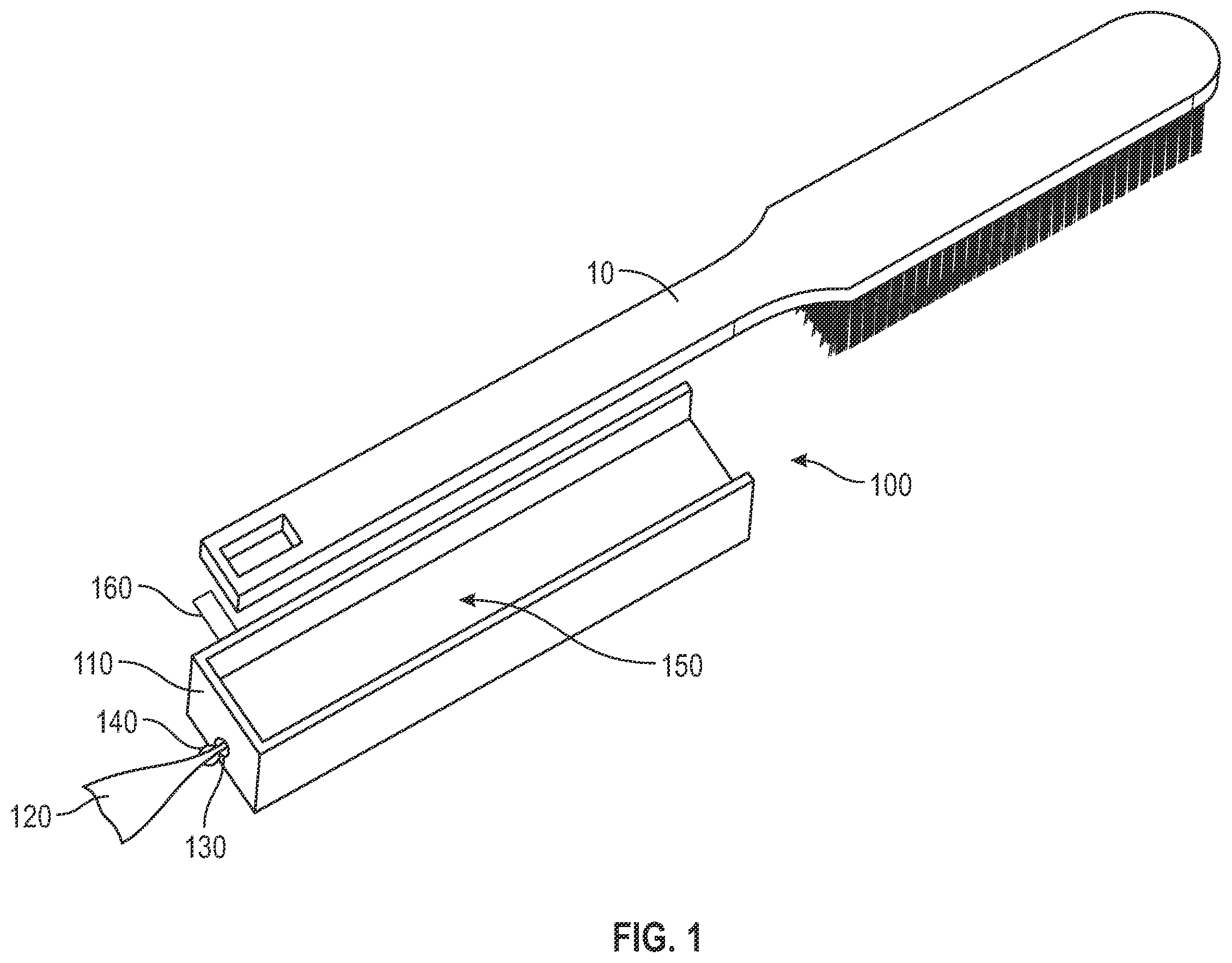 Patent US12376724 Figure 1 – Dust collecting device