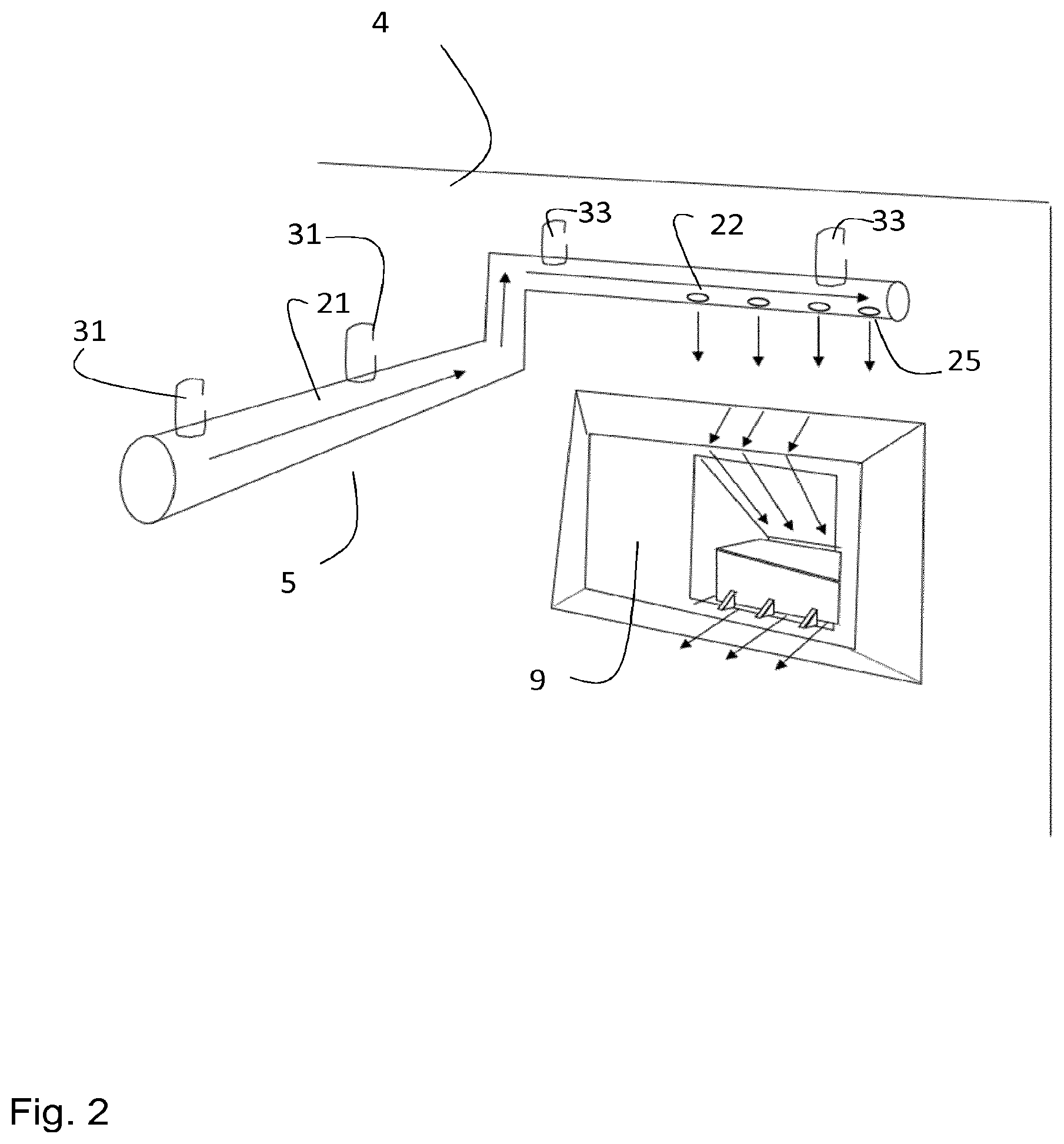 Patent US12376728 Figure 2 – Dishwasher with detergent dispenser