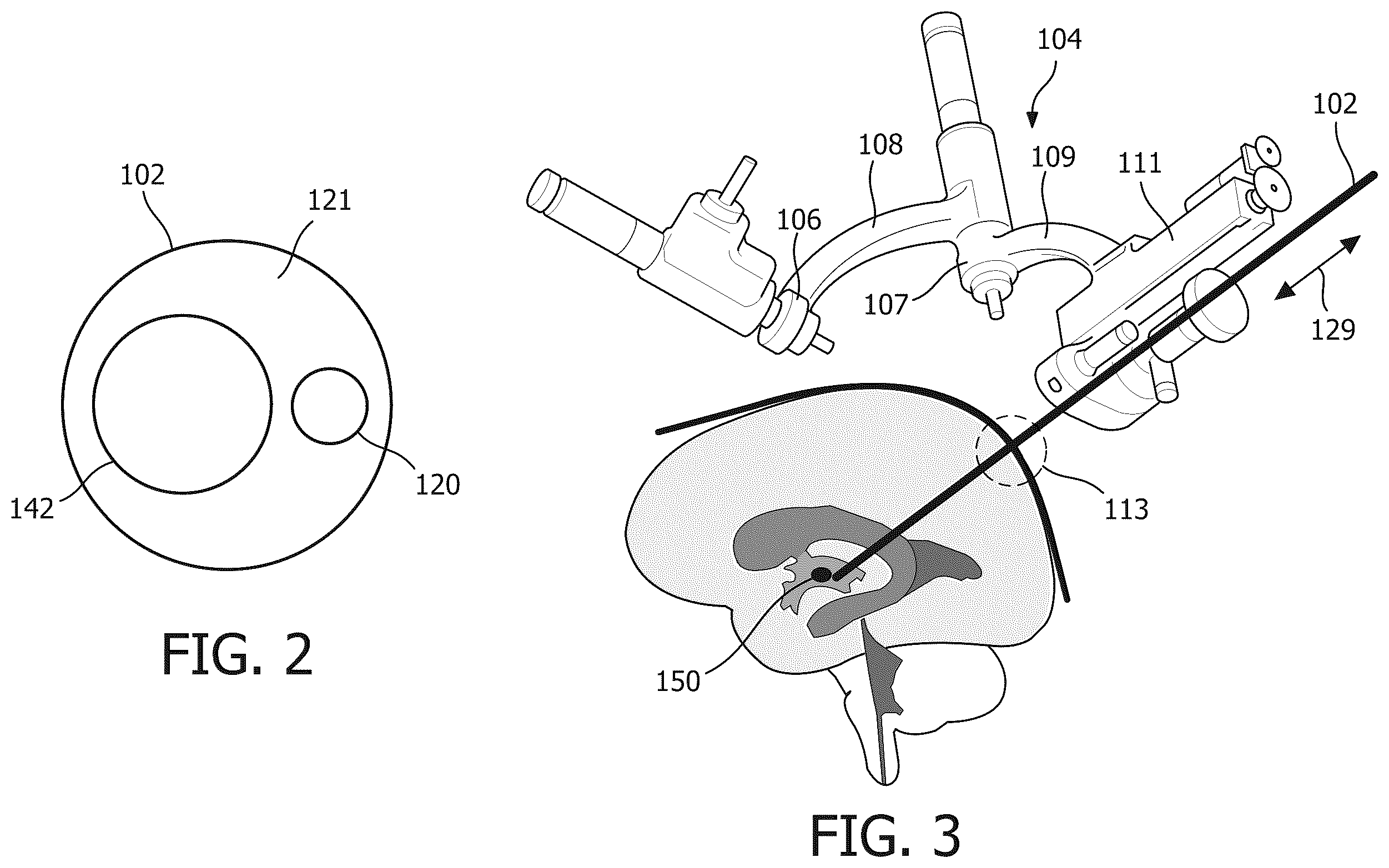 Patent US12376738 Figure 2 – Image guided robotic system for tumor aspiration