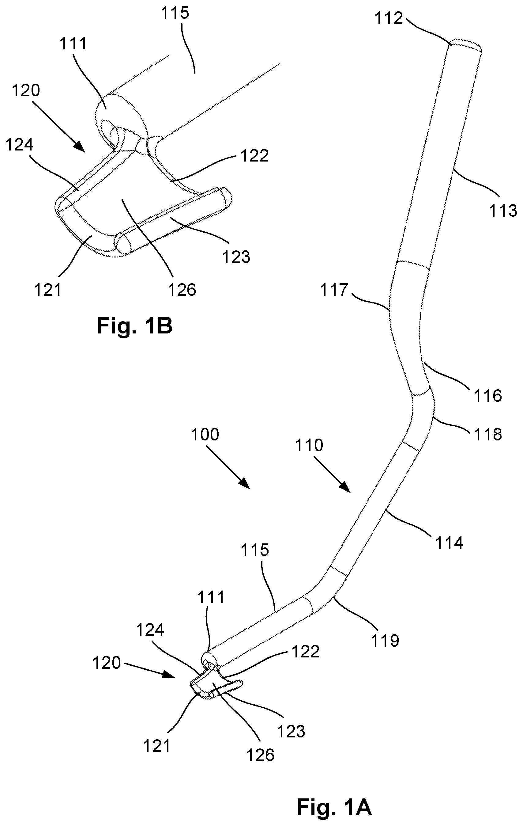 Patent US12376740 Figure 1 – Airway manipulator devices