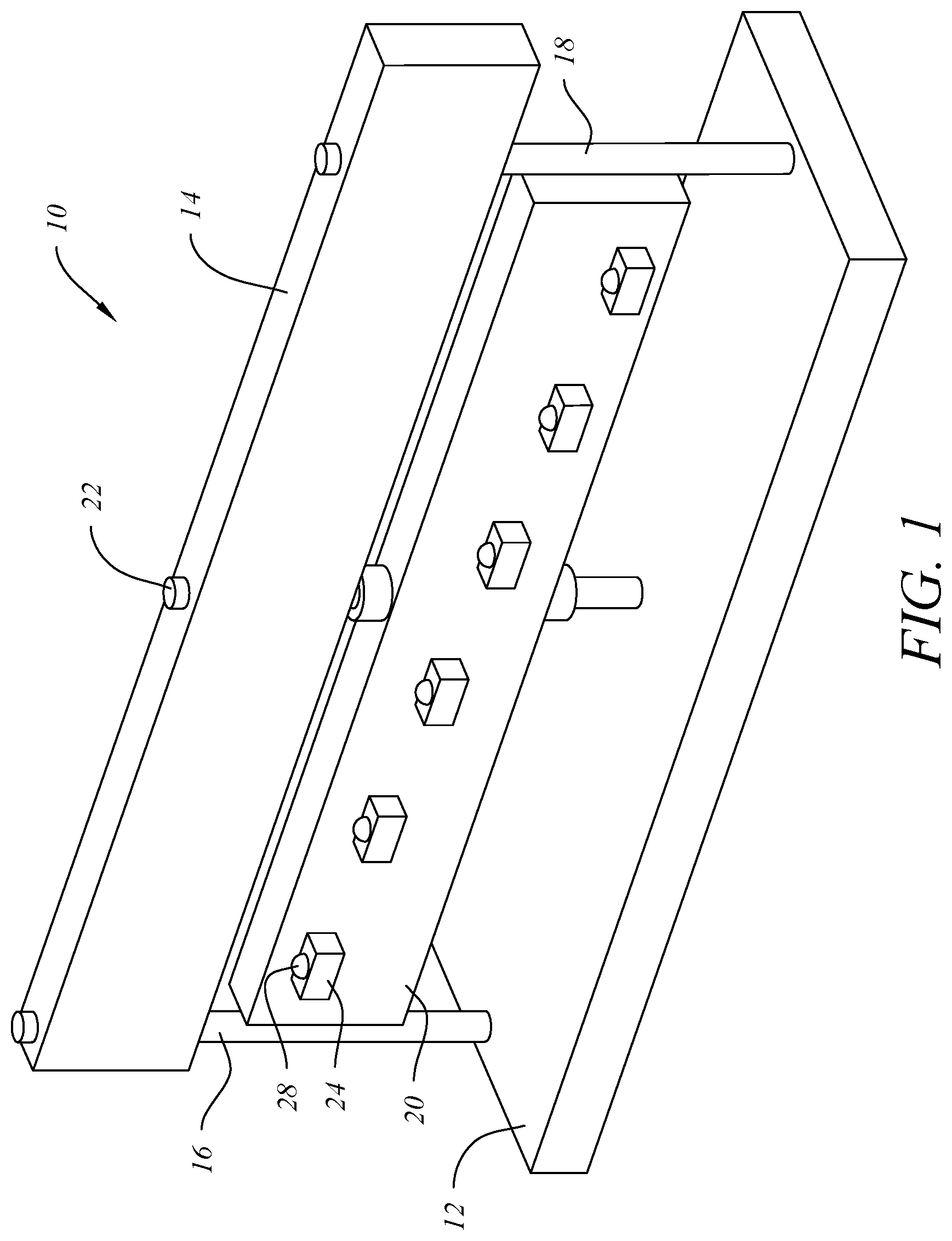 Patent US12376742 Figure 1 – Visual response training device and system