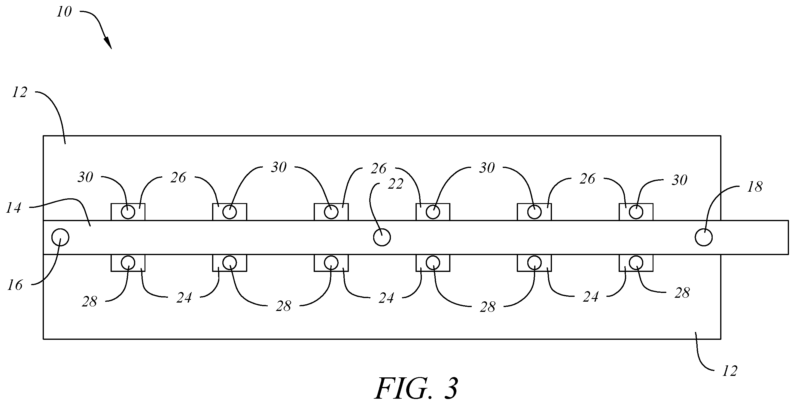 Patent US12376742 Figure 3 – Visual response training device and system