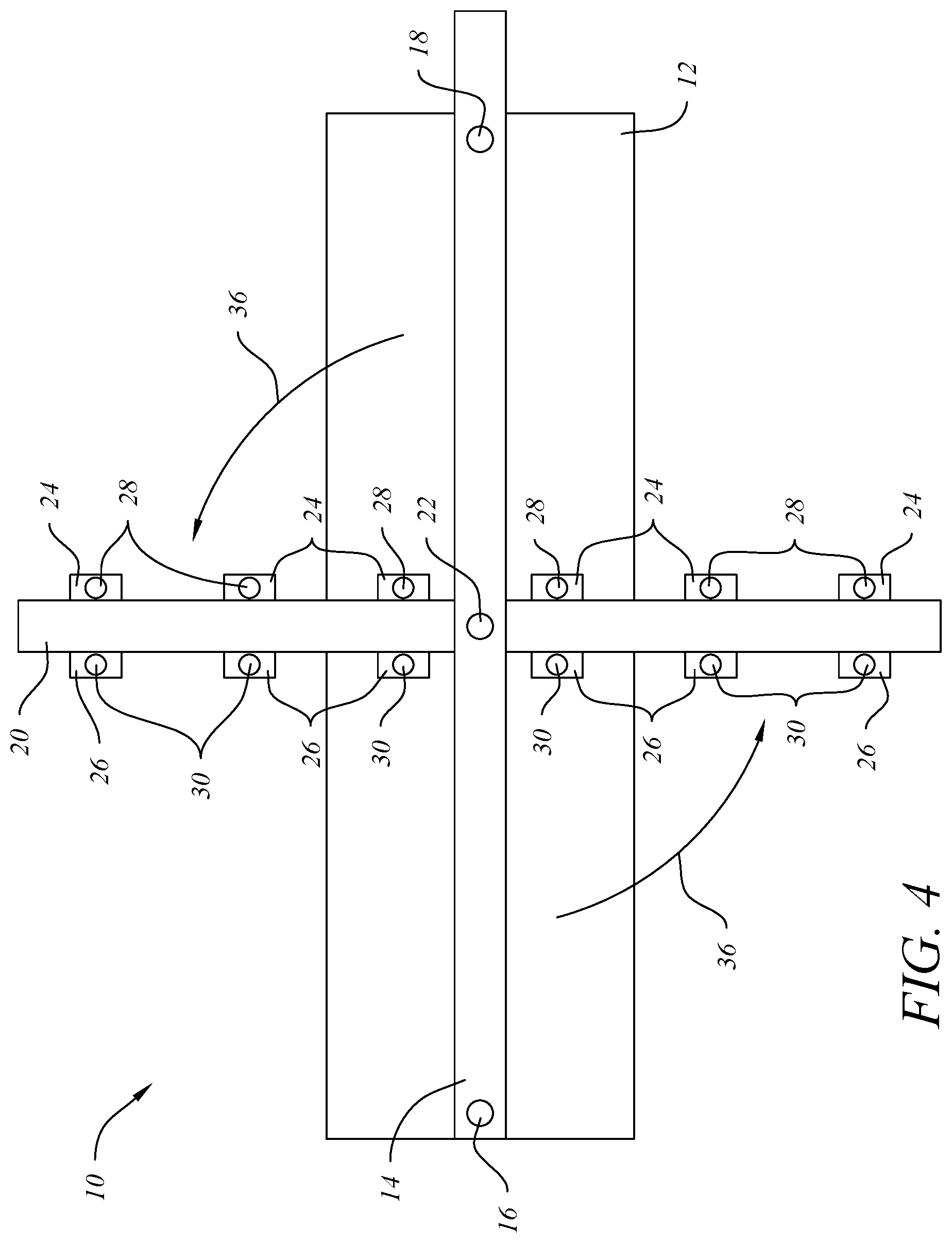 Patent US12376742 Figure 4 – Visual response training device and system