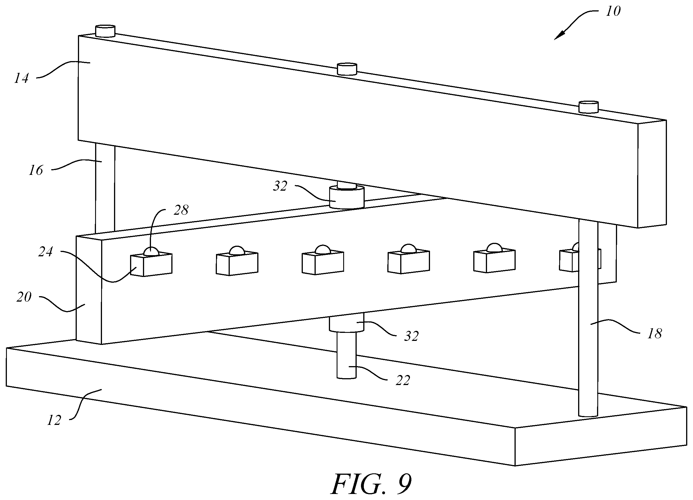 Patent US12376742 Figure 6 – Visual response training device and system