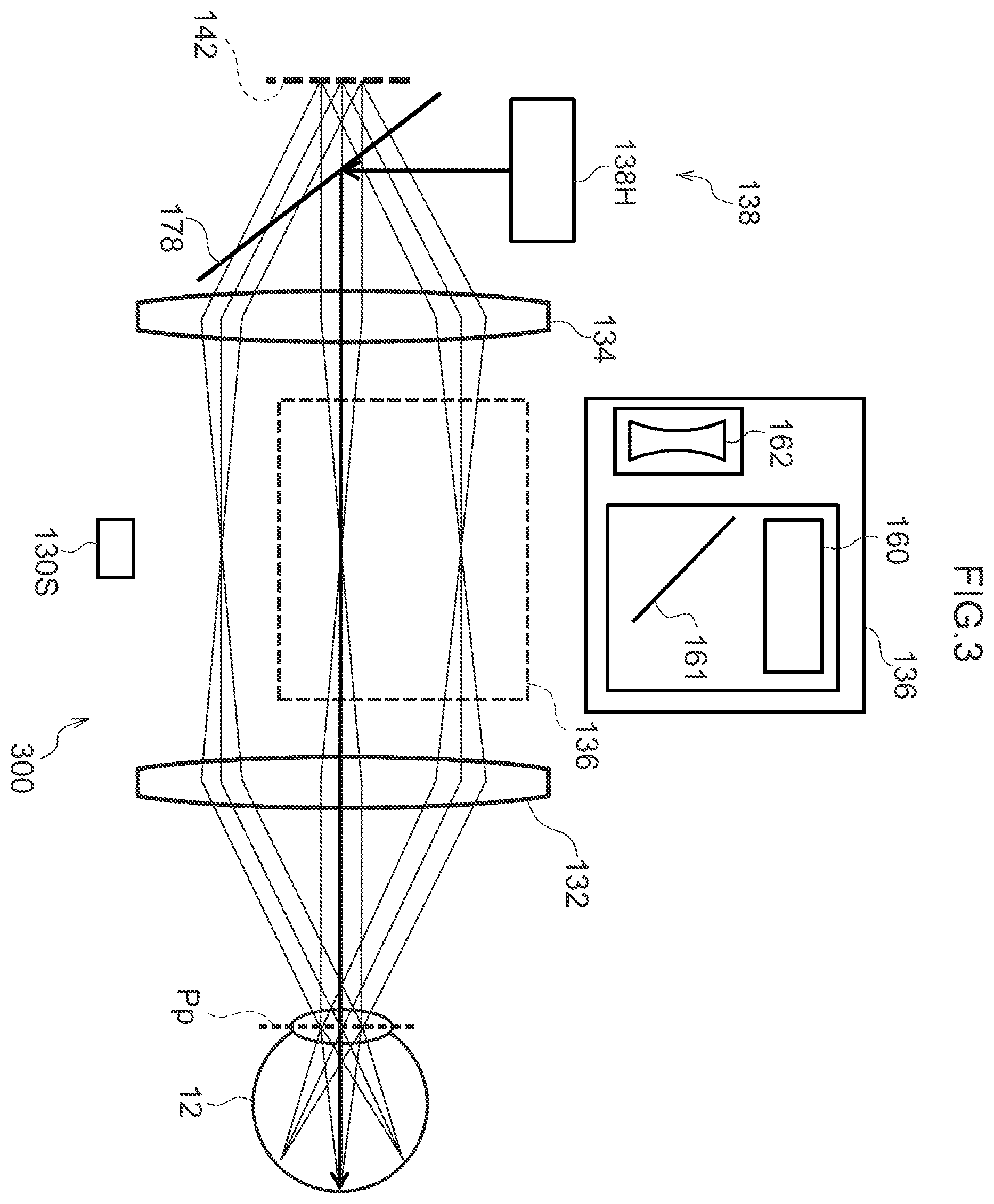 Patent US12376746 Figure 3 – Ophthalmic device and tomographic image generation device