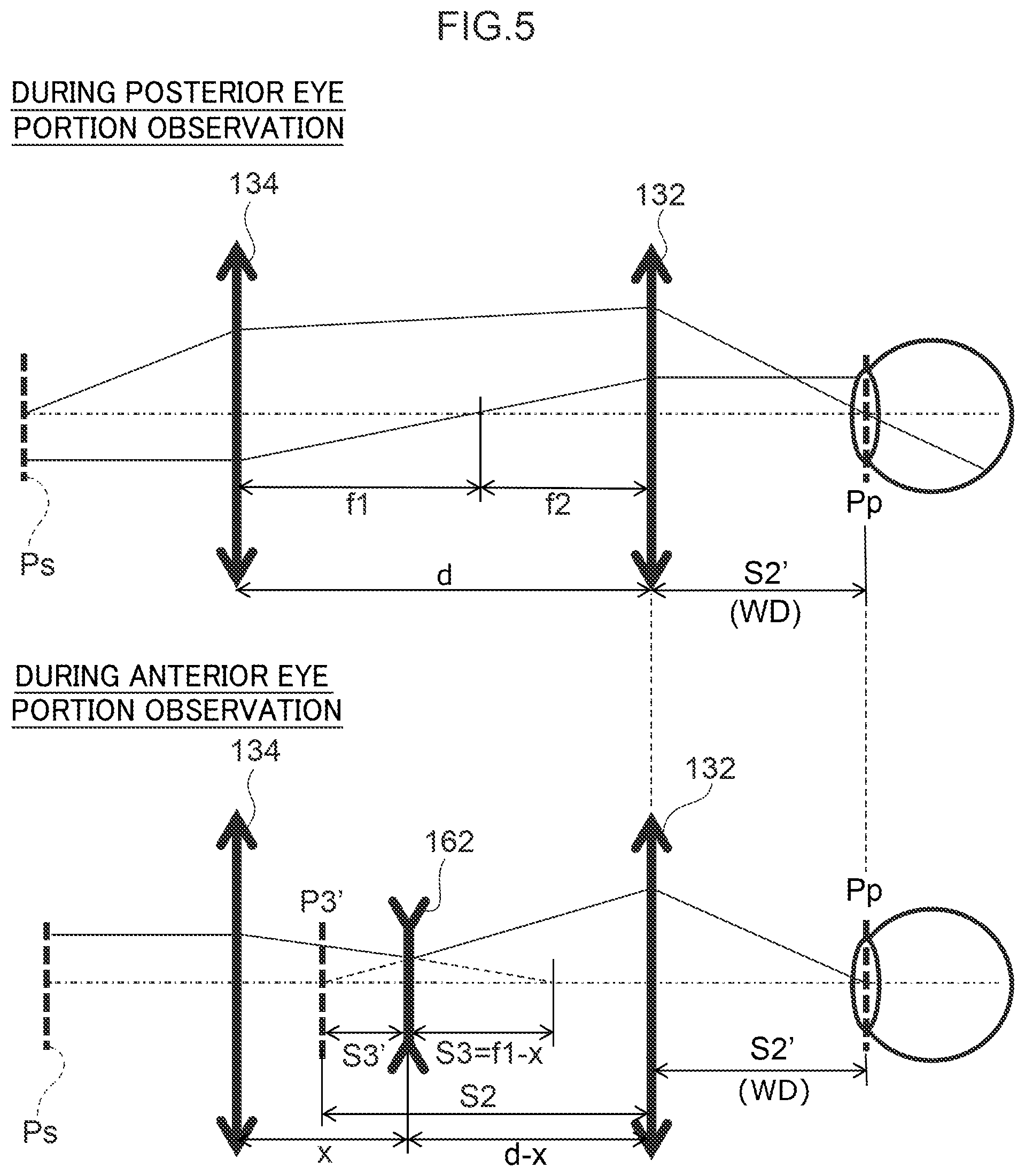 Patent US12376746 Figure 5 – Ophthalmic device and tomographic image generation device