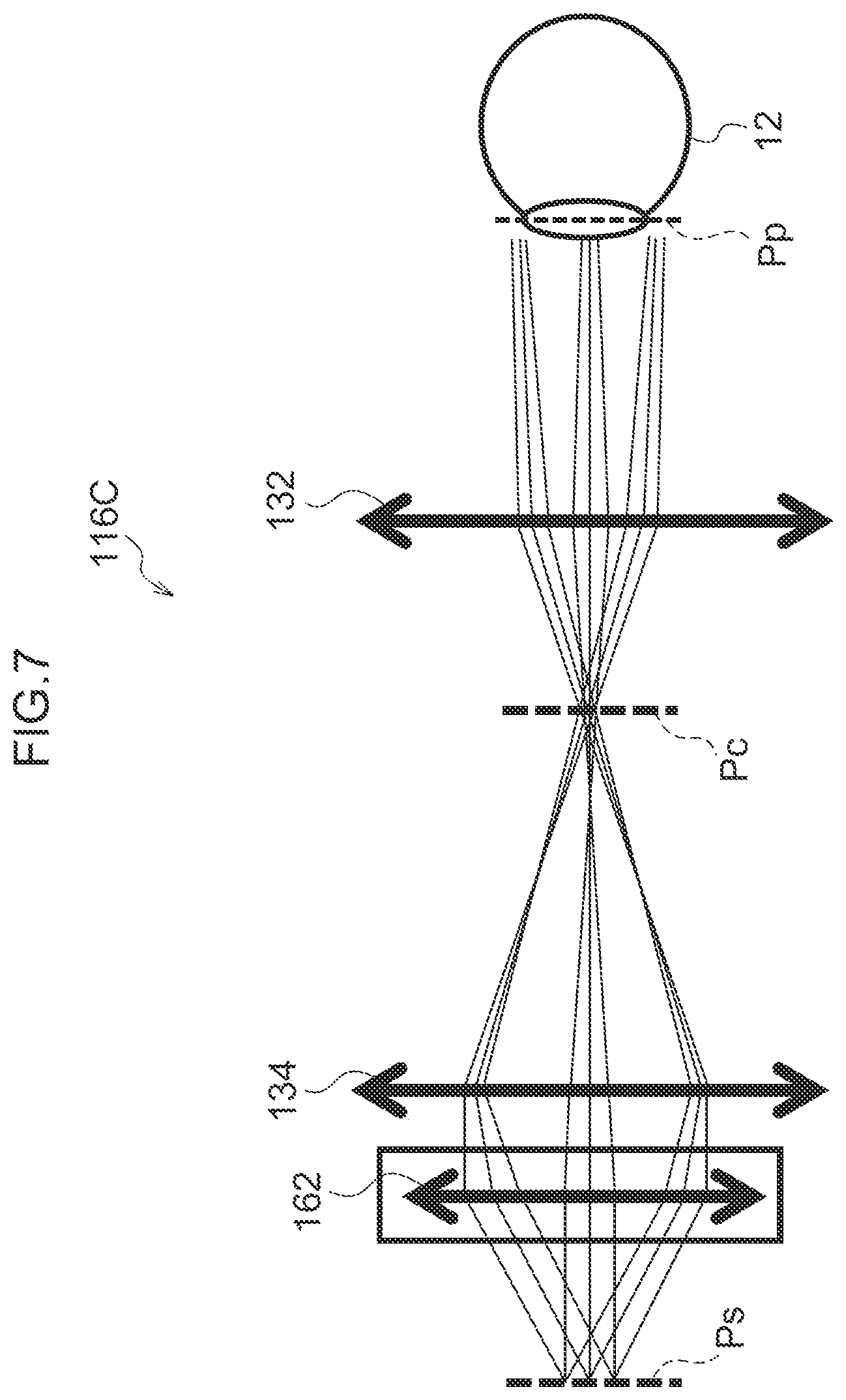 Patent US12376746 Figure 7 – Ophthalmic device and tomographic image generation device