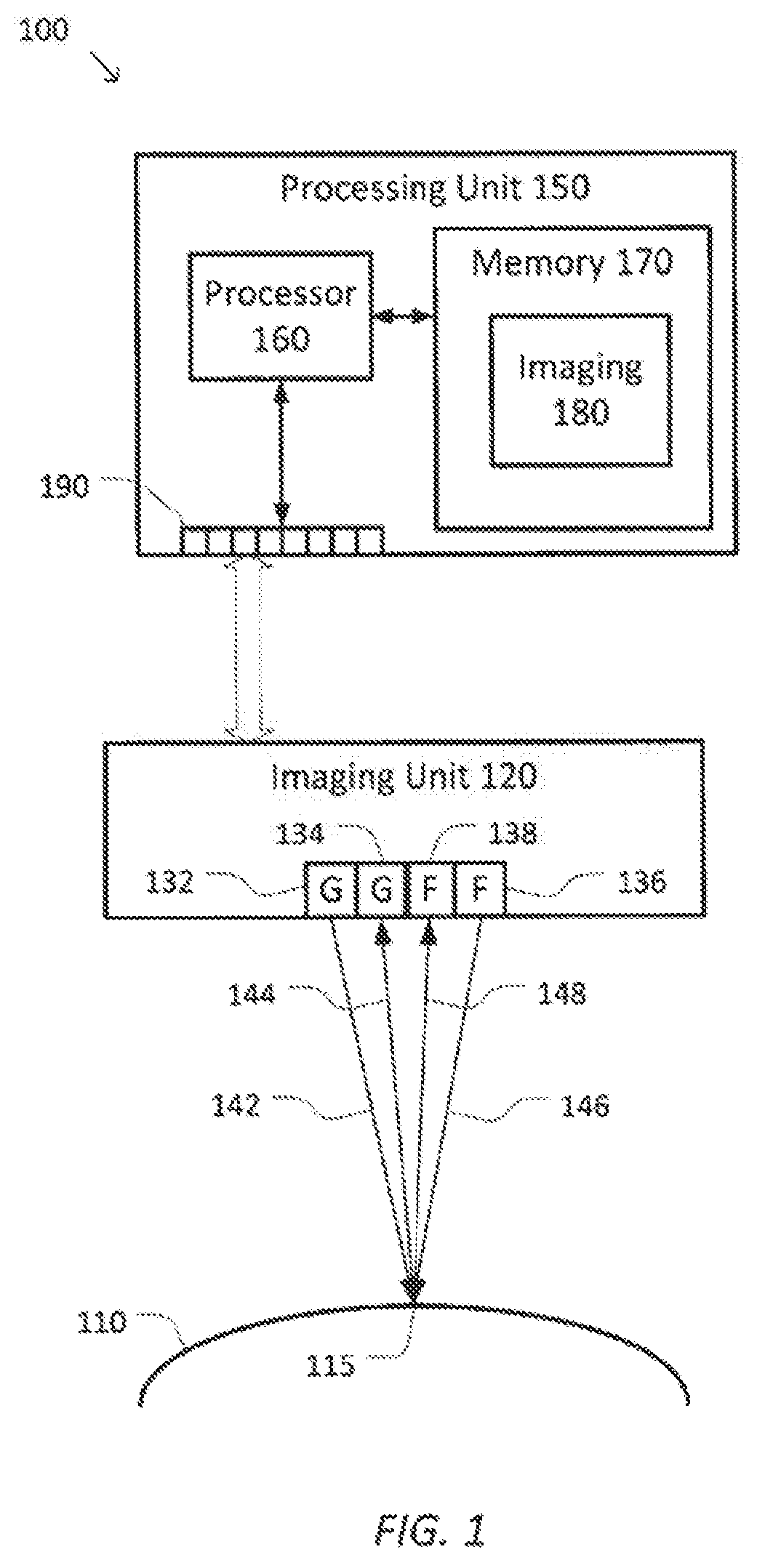 Patent US12376749 Figure 1 – System and method for specular reflection detection and reduction