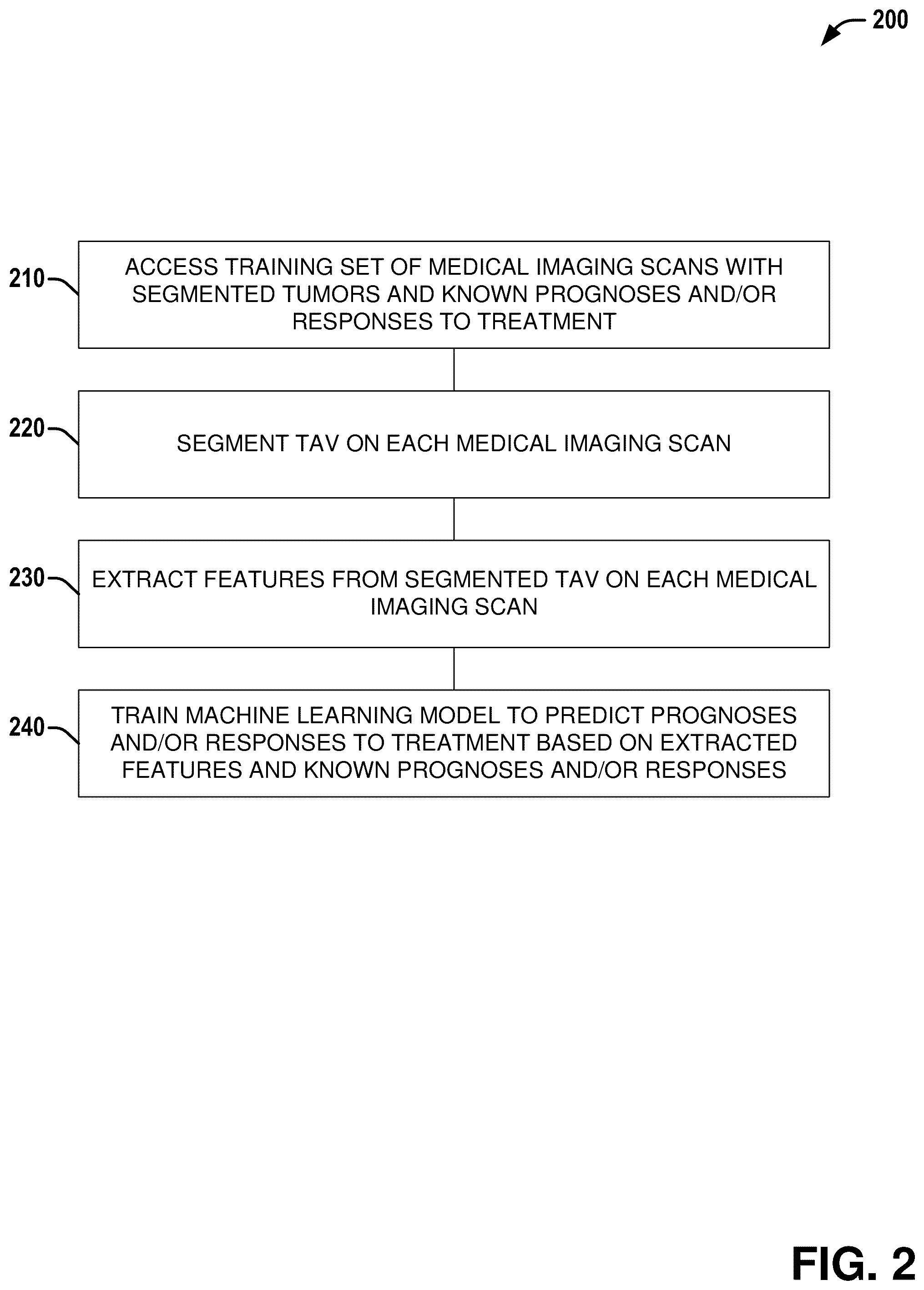 Patent US12376750 Figure 2 – Tumor characterization and outcome prediction through quantitative measurements of tumor-associated vasculature