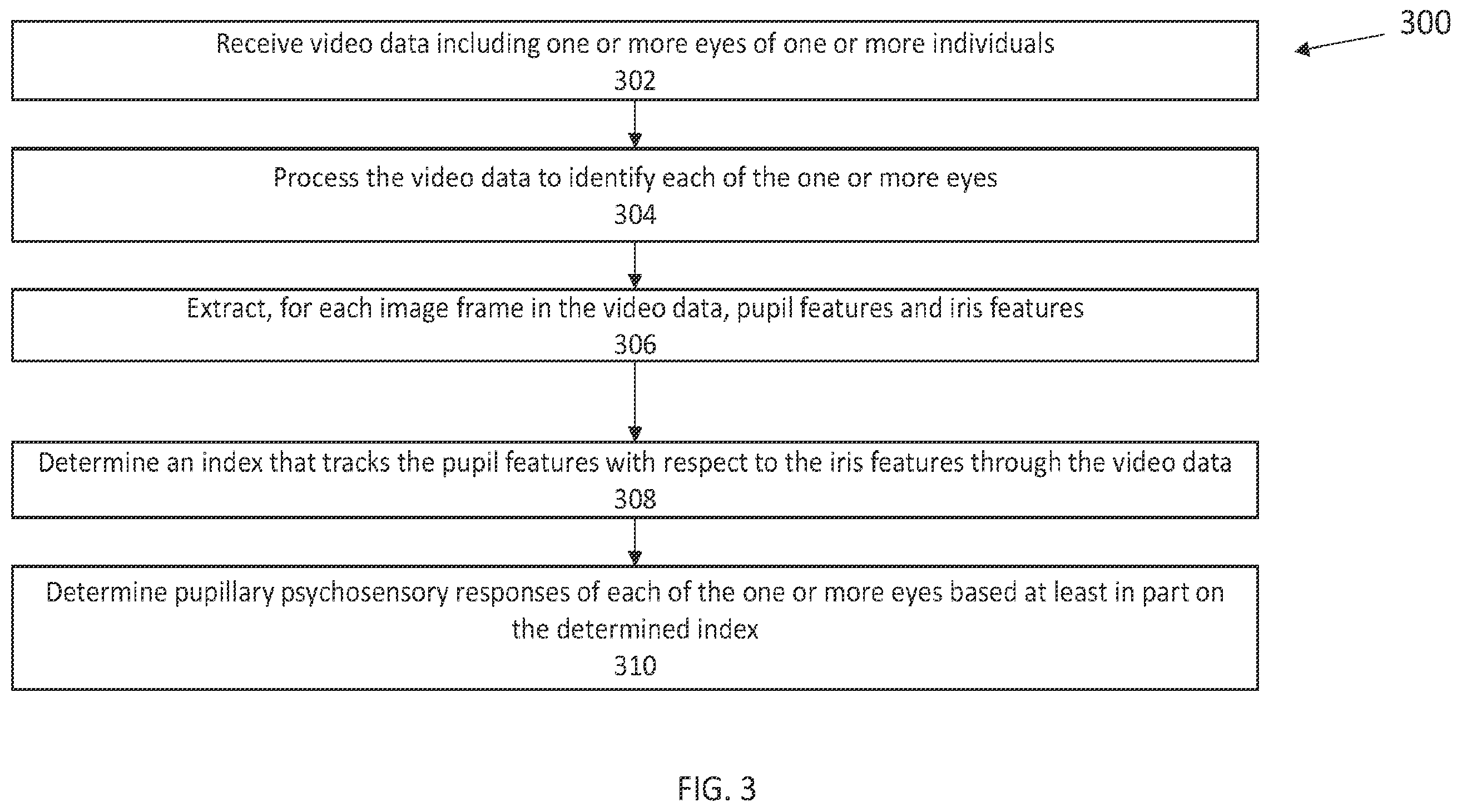 Patent US12376773 Figure 3 – Systems and methods for optical evaluation of pupillary psychosensory responses