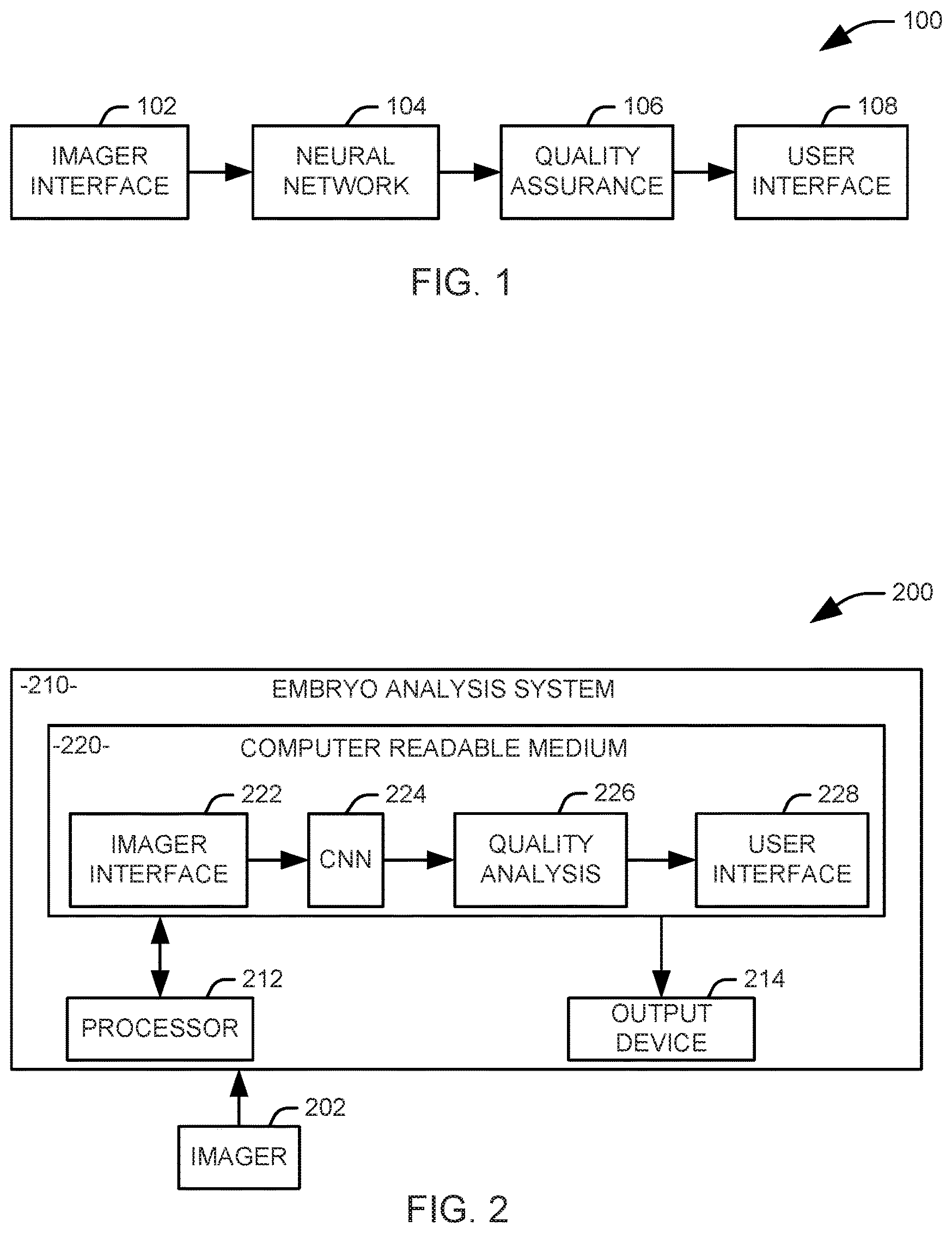 Patent US12376784 Figure 1 – Automated evaluation of quality assurance metrics for assisted reproduction procedures