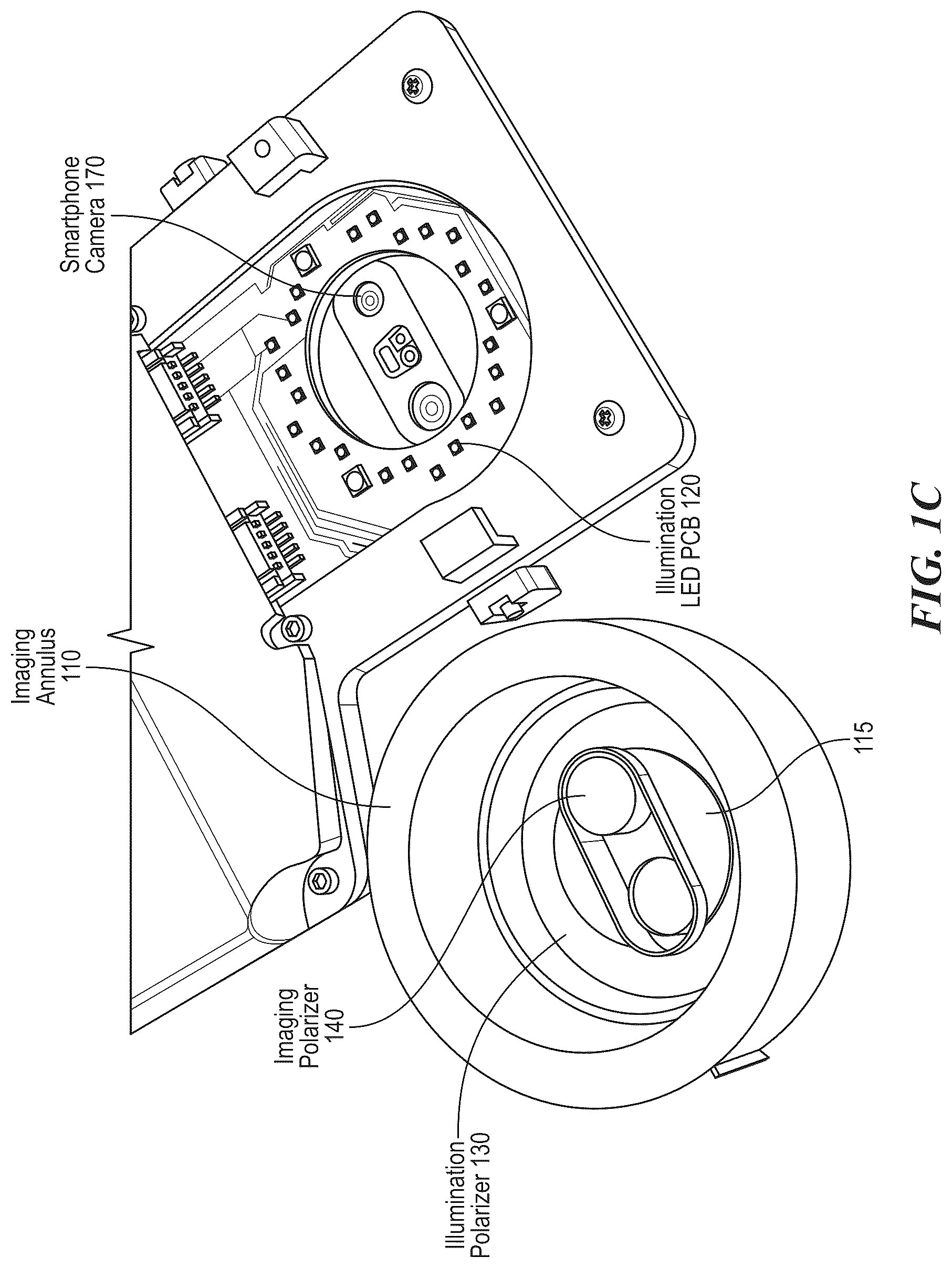 Patent US12376786 Figure 2 – Smartphone-based multispectral dermascope