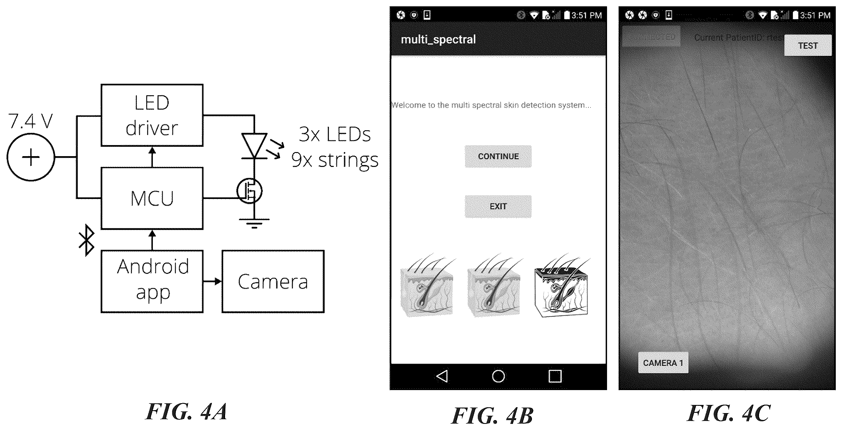 Patent US12376786 Figure 6 – Smartphone-based multispectral dermascope