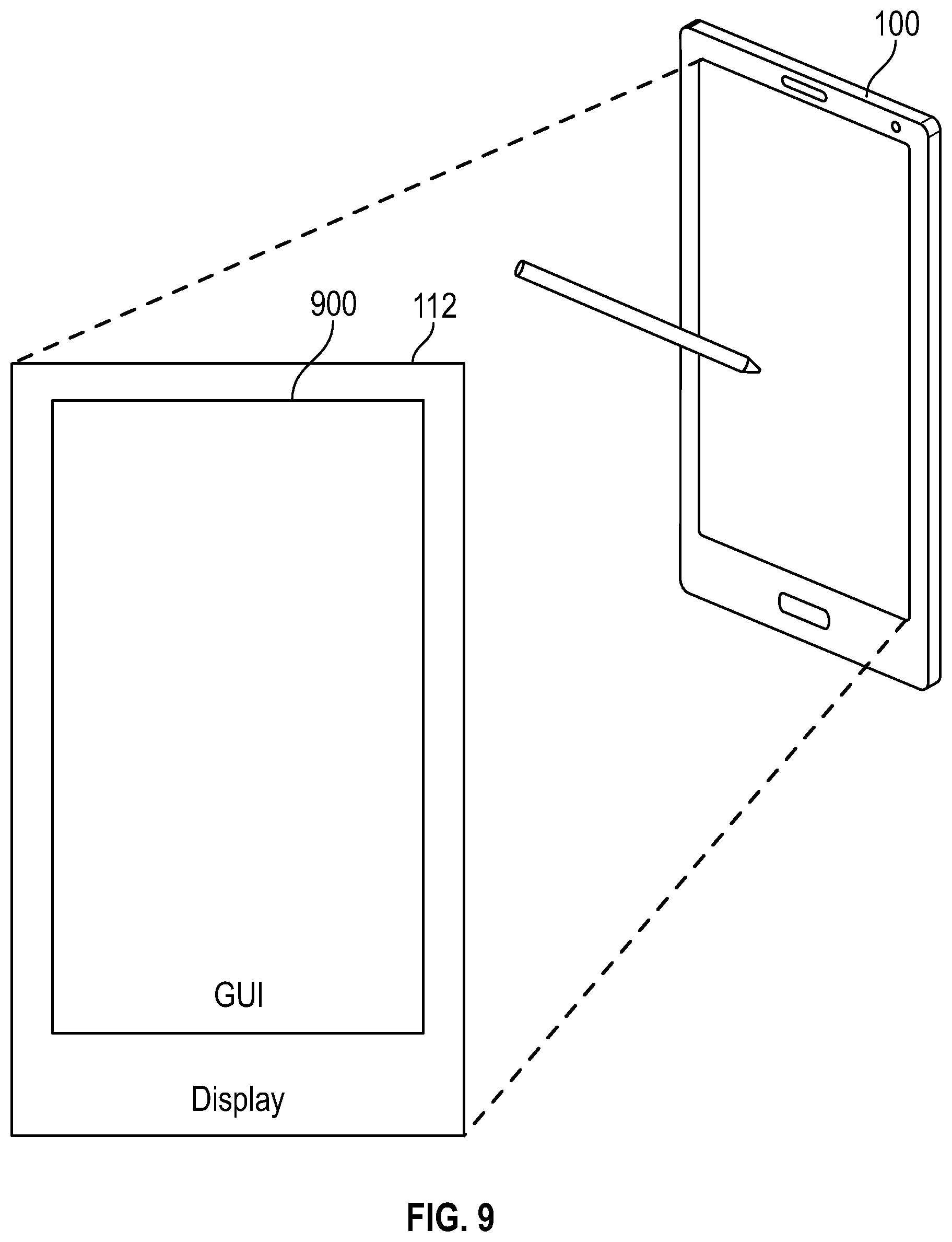 Patent US12376802 Figure 9 – System and method for health monitoring including a user device and biosensor
