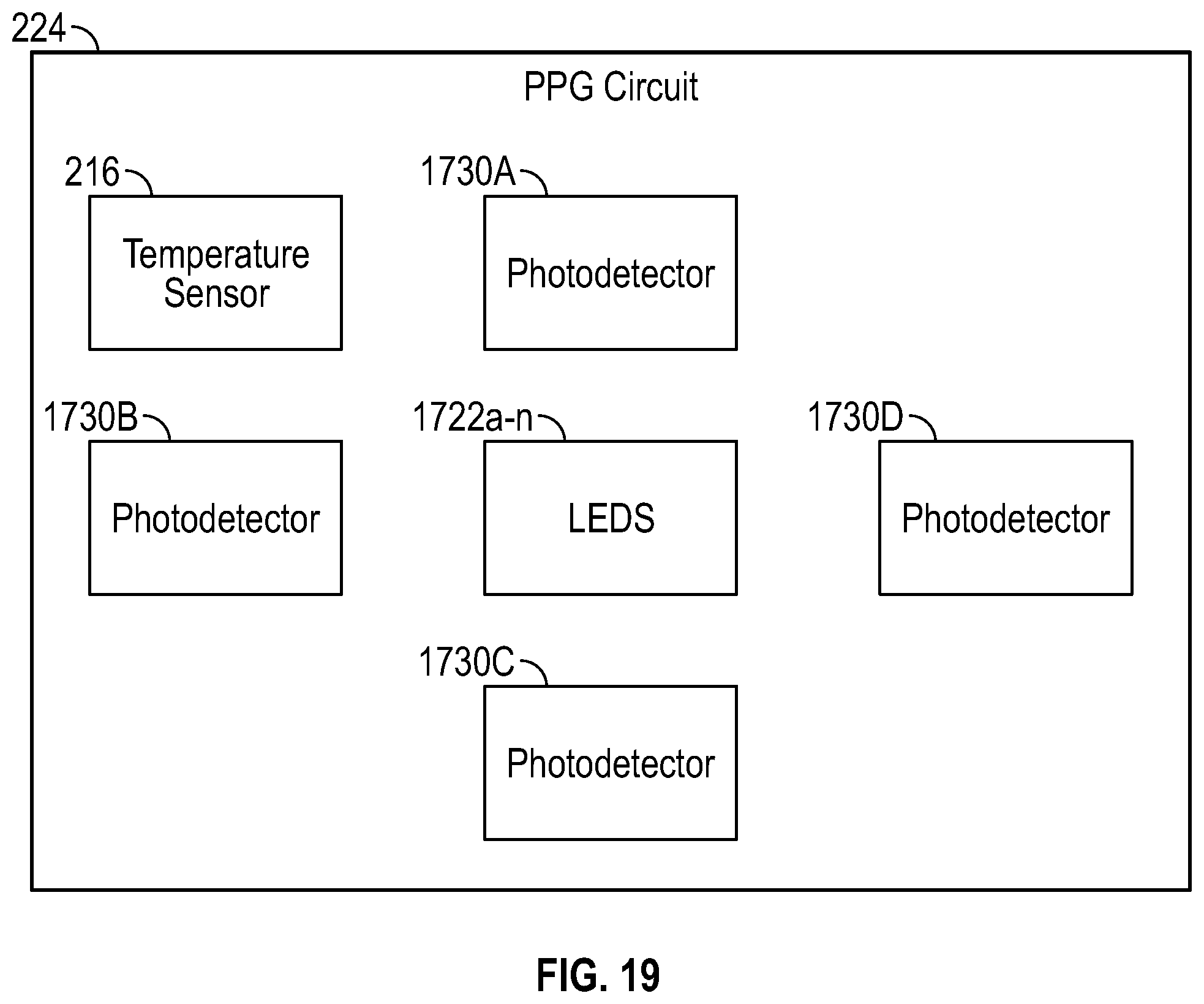 Patent US12376802 Figure 19 – System and method for health monitoring including a user device and biosensor