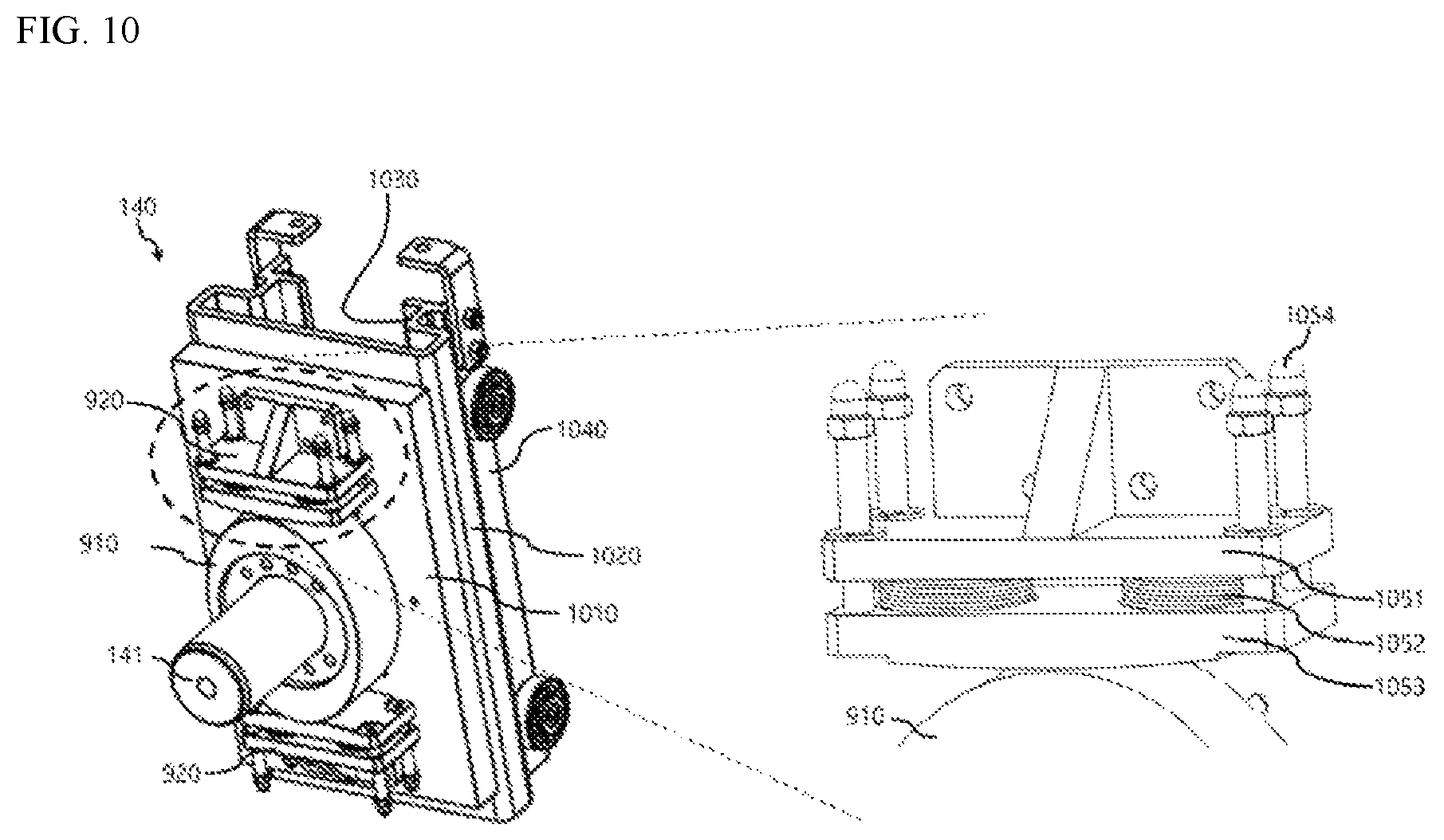 Patent US12376804 Figure 10 – Mobile medical image apparatus for including slidable arm along colum and operation method thereof