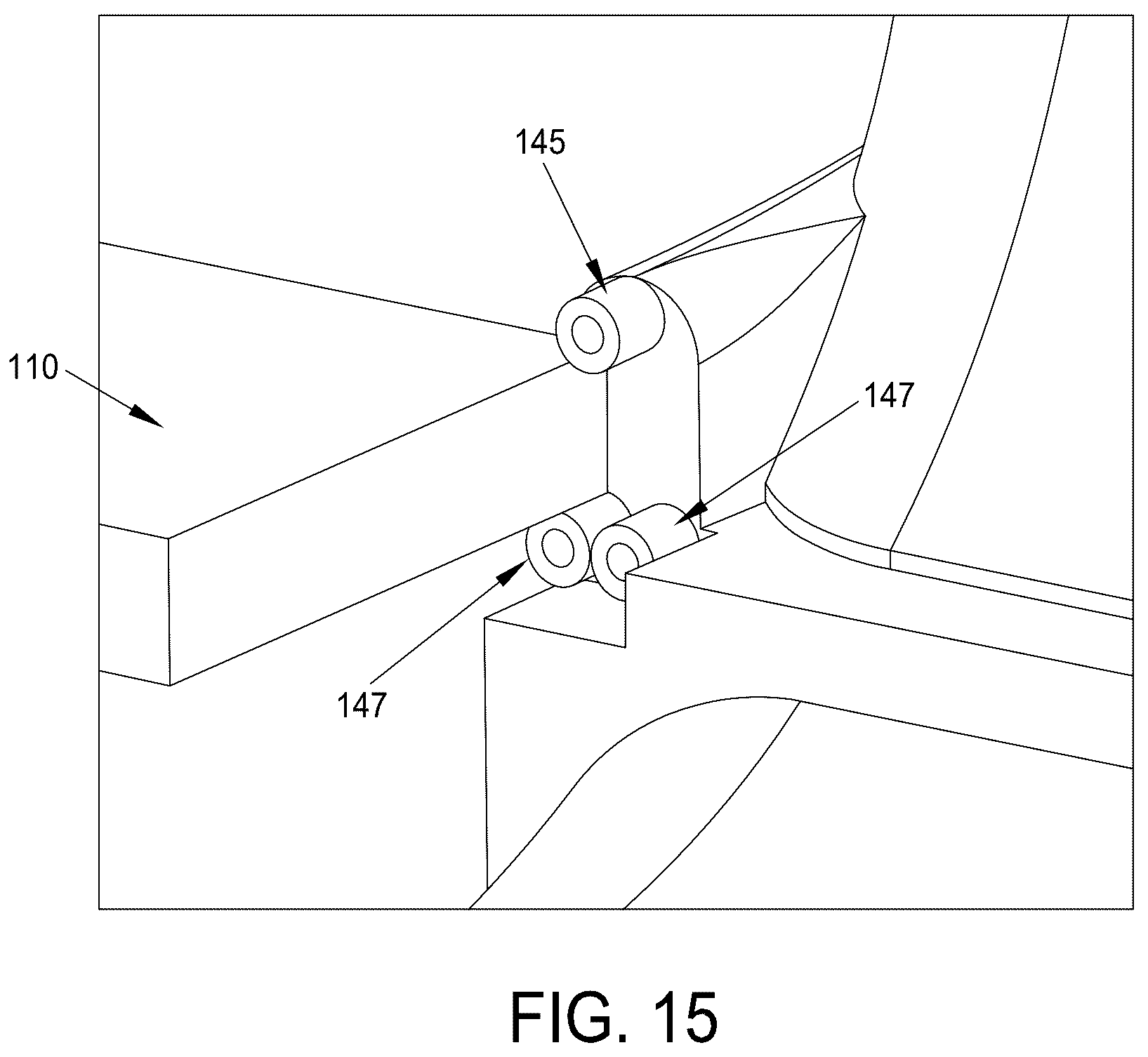 Patent US12376805 Figure 15 – Mobile CT imaging system comprising a mobile CT imaging machine with an on-board motorized bed and/or an on-board ultrasound imager