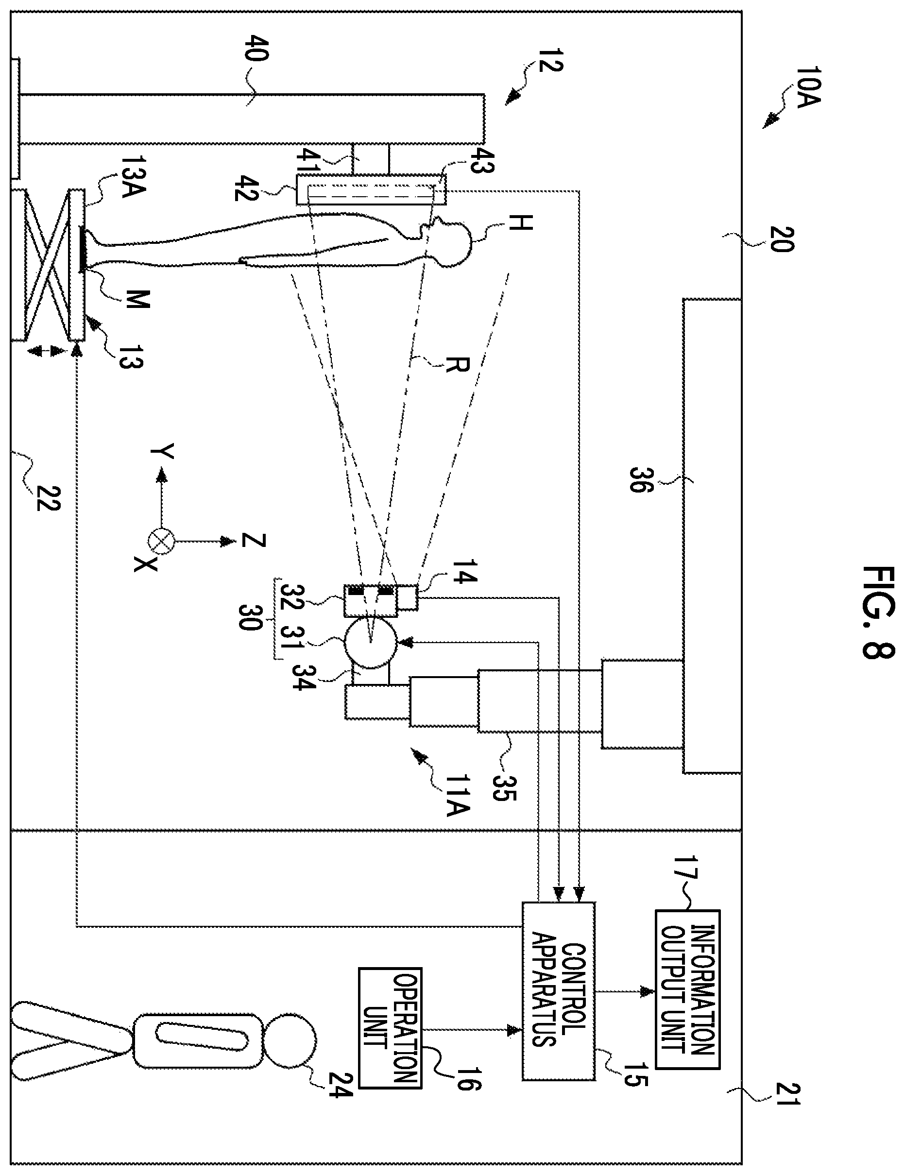 Patent US12376808 Figure 6 – Radiography system and control method of the same