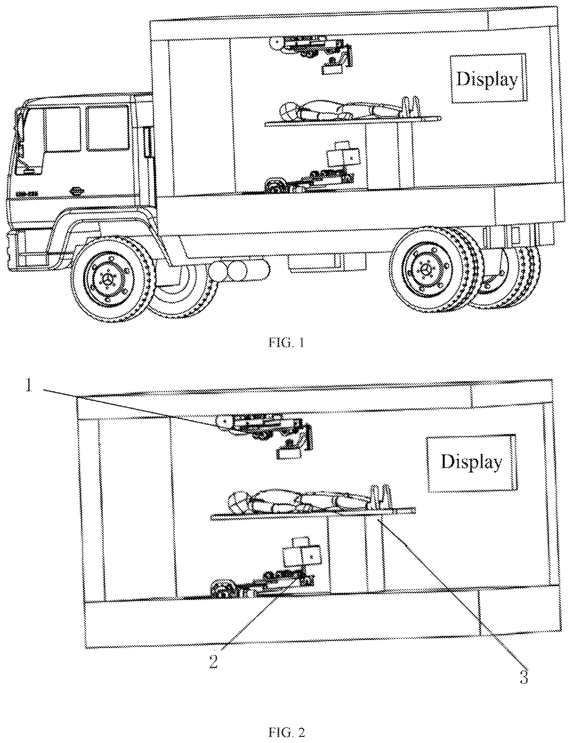 Patent US12376809 — Vehicle-mounted angiography machine with double-robotic-arm type structure — Figure 1