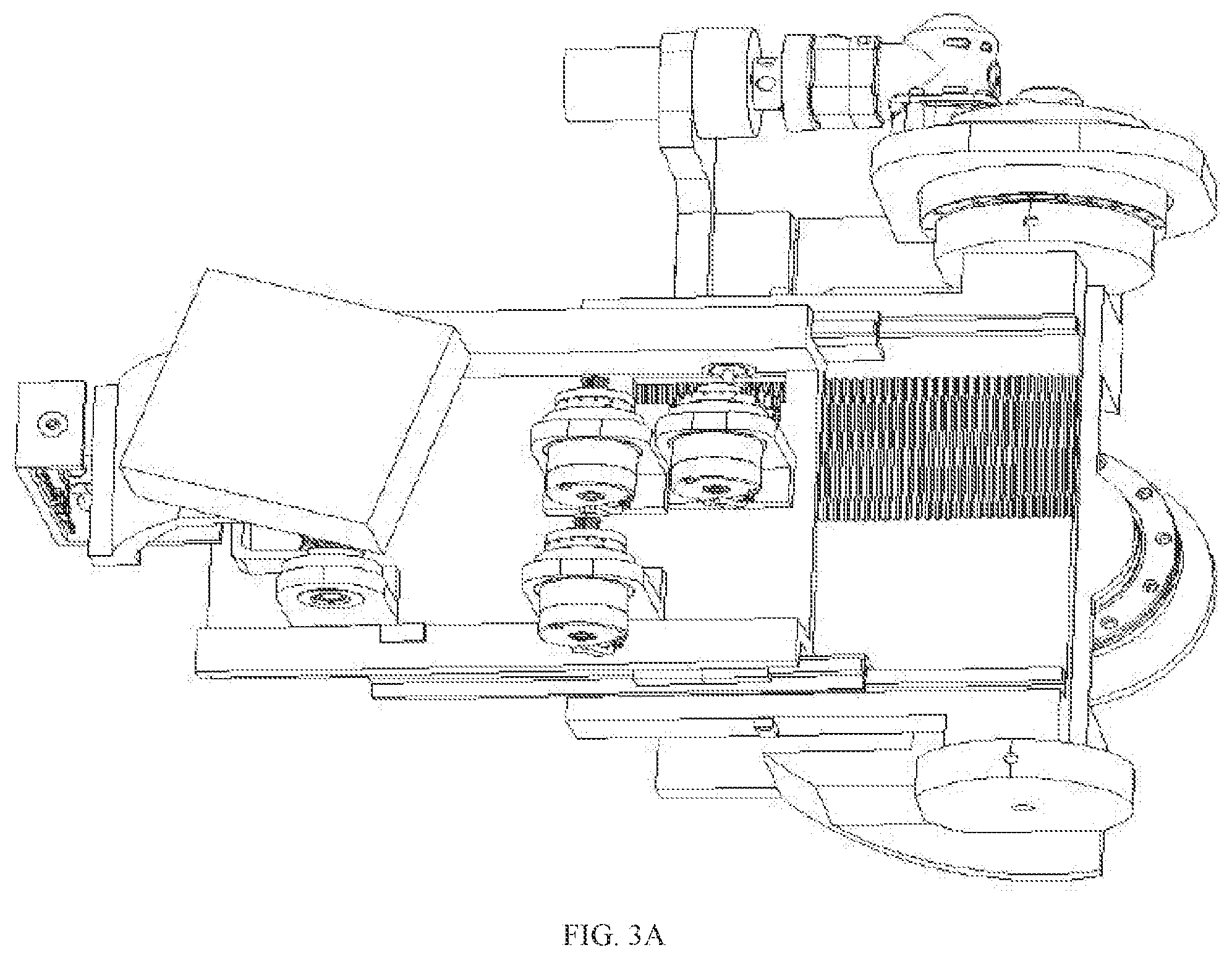 Patent US12376809 Figure 2 – Vehicle-mounted angiography machine with double-robotic-arm type structure