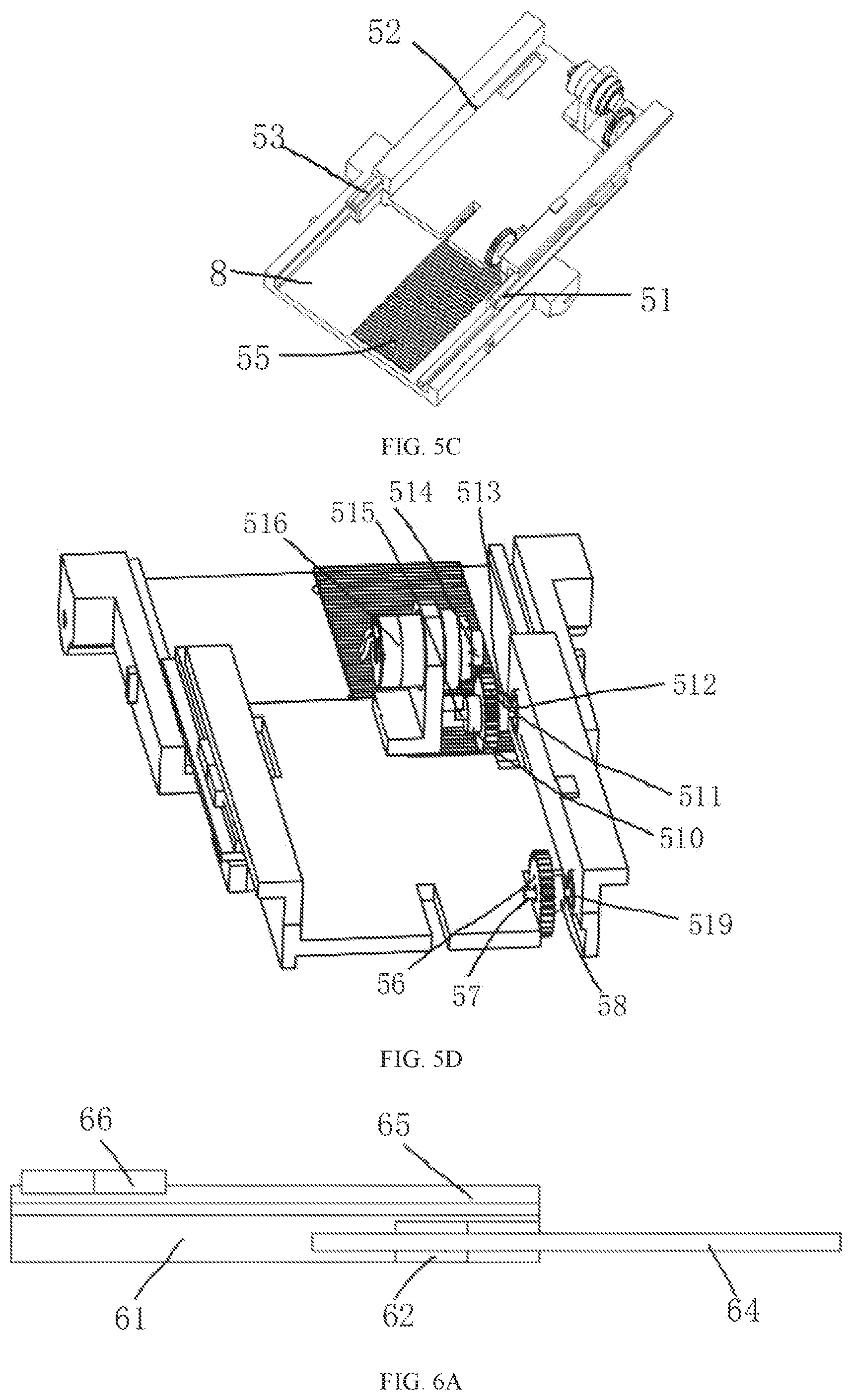 Patent US12376809 Figure 6 – Vehicle-mounted angiography machine with double-robotic-arm type structure