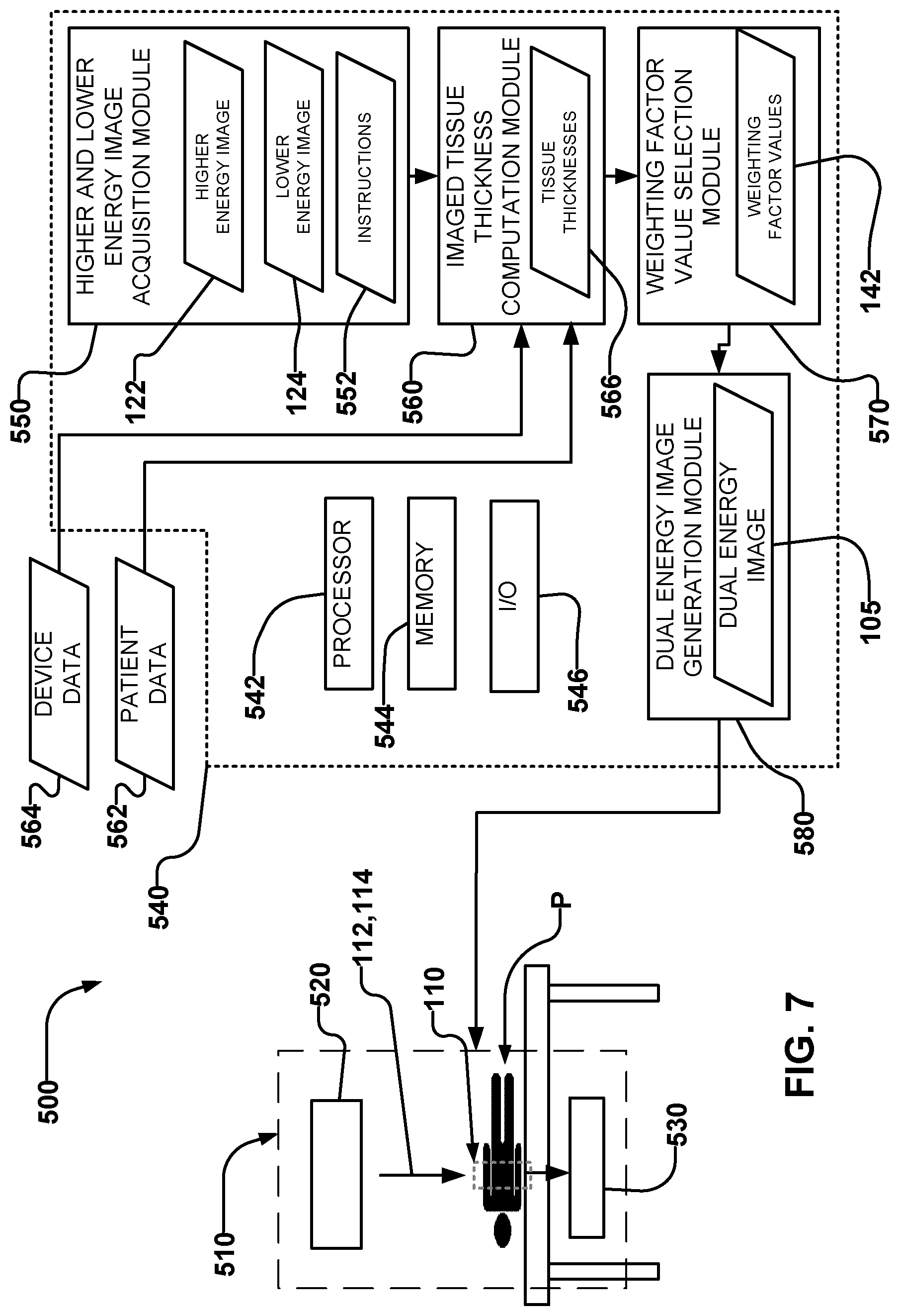 Patent US12376812 Figure 20 – Methods and apparatus for dual energy X-ray imaging