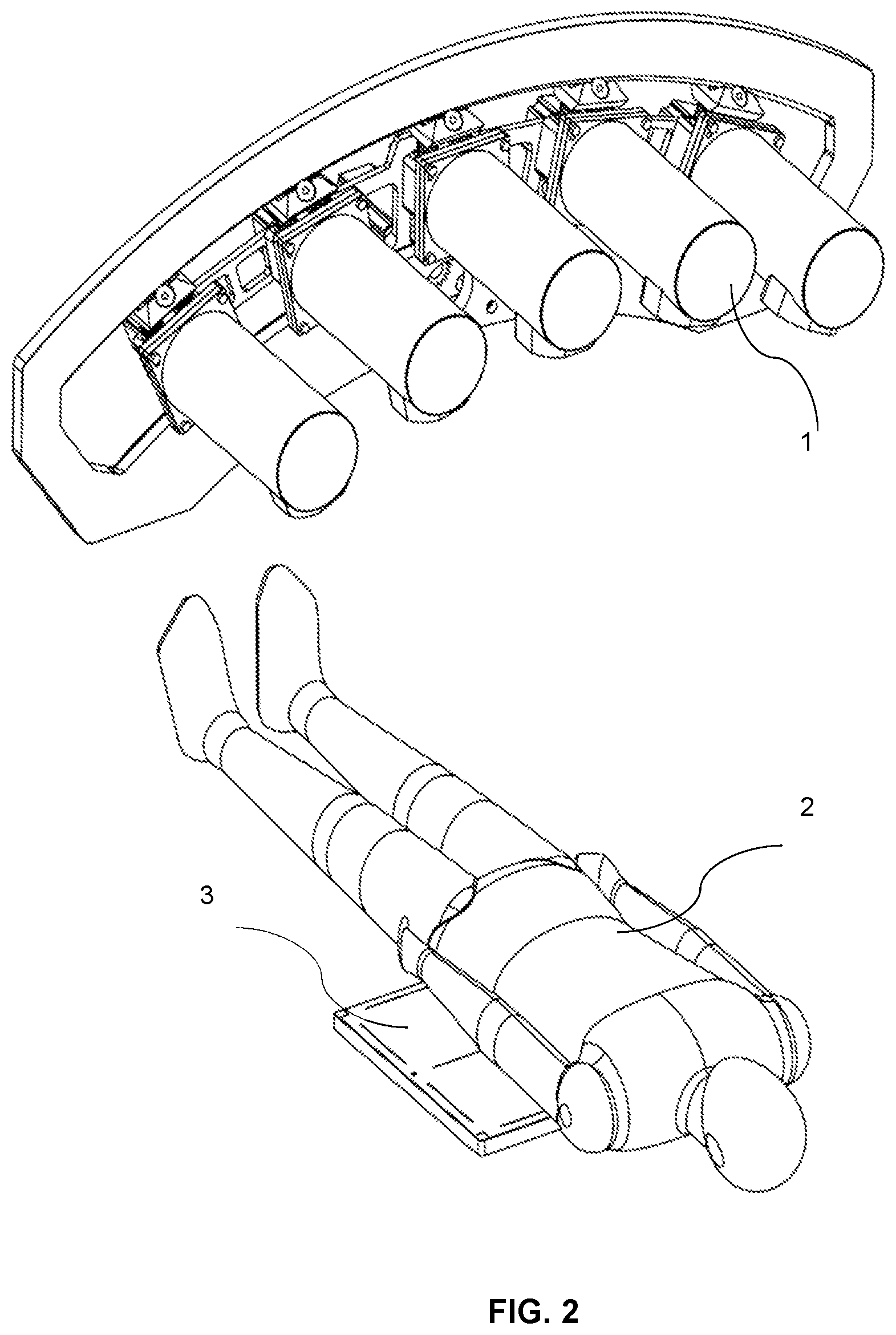 Patent US12376815 Figure 2 – Artificial intelligence based diagnosis with multiple pulsed x-ray source-in-motion tomosynthesis imaging system