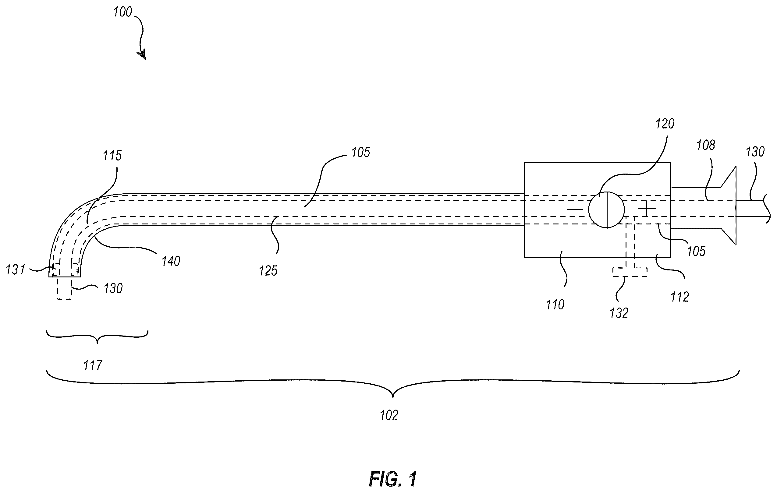 Patent US12376820 — Integrated imaging and device deployment platform — Figure 1
