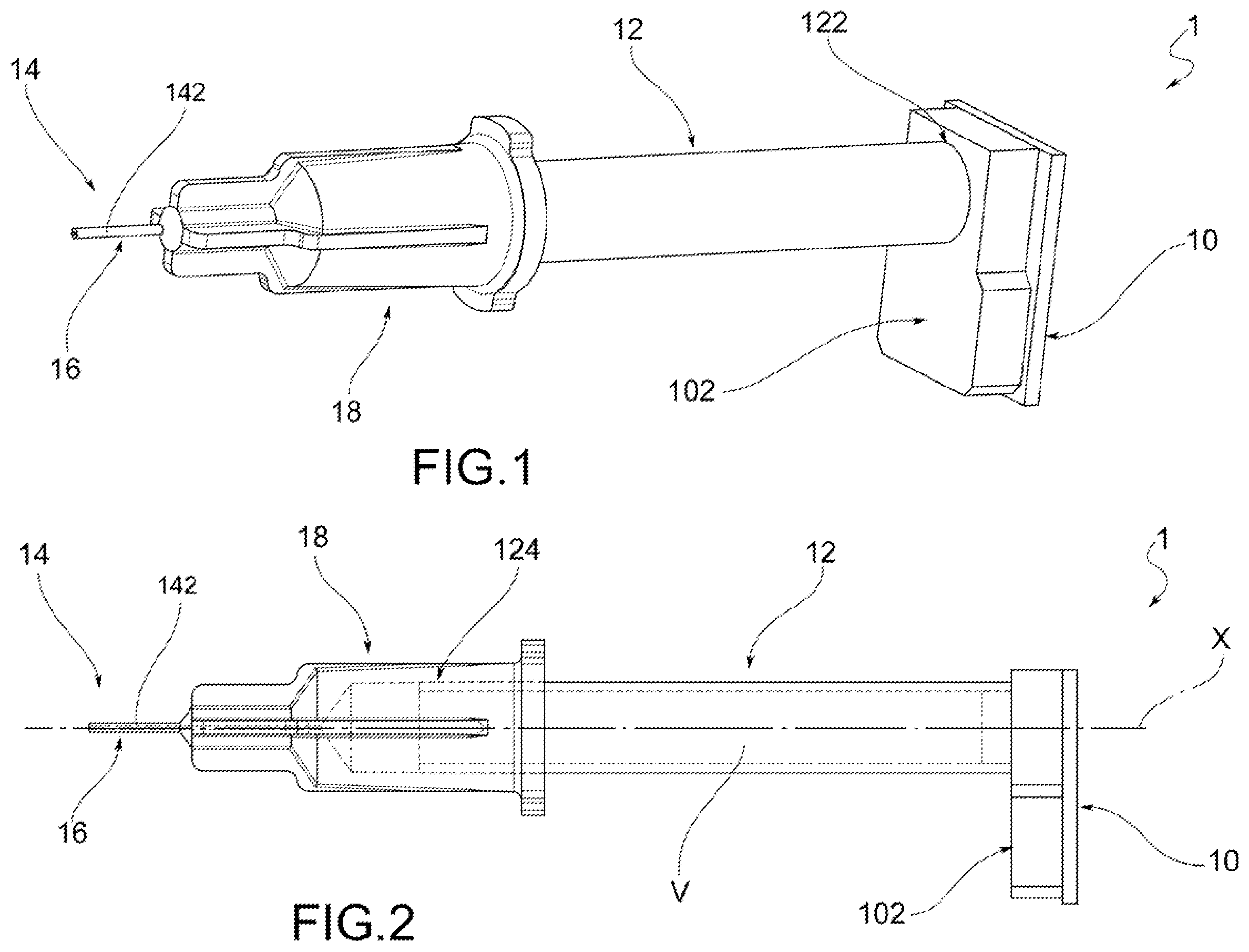 Patent US12376825 Figure 1 – Device for the direct detection of pressure variations of a fluid in a body cavity