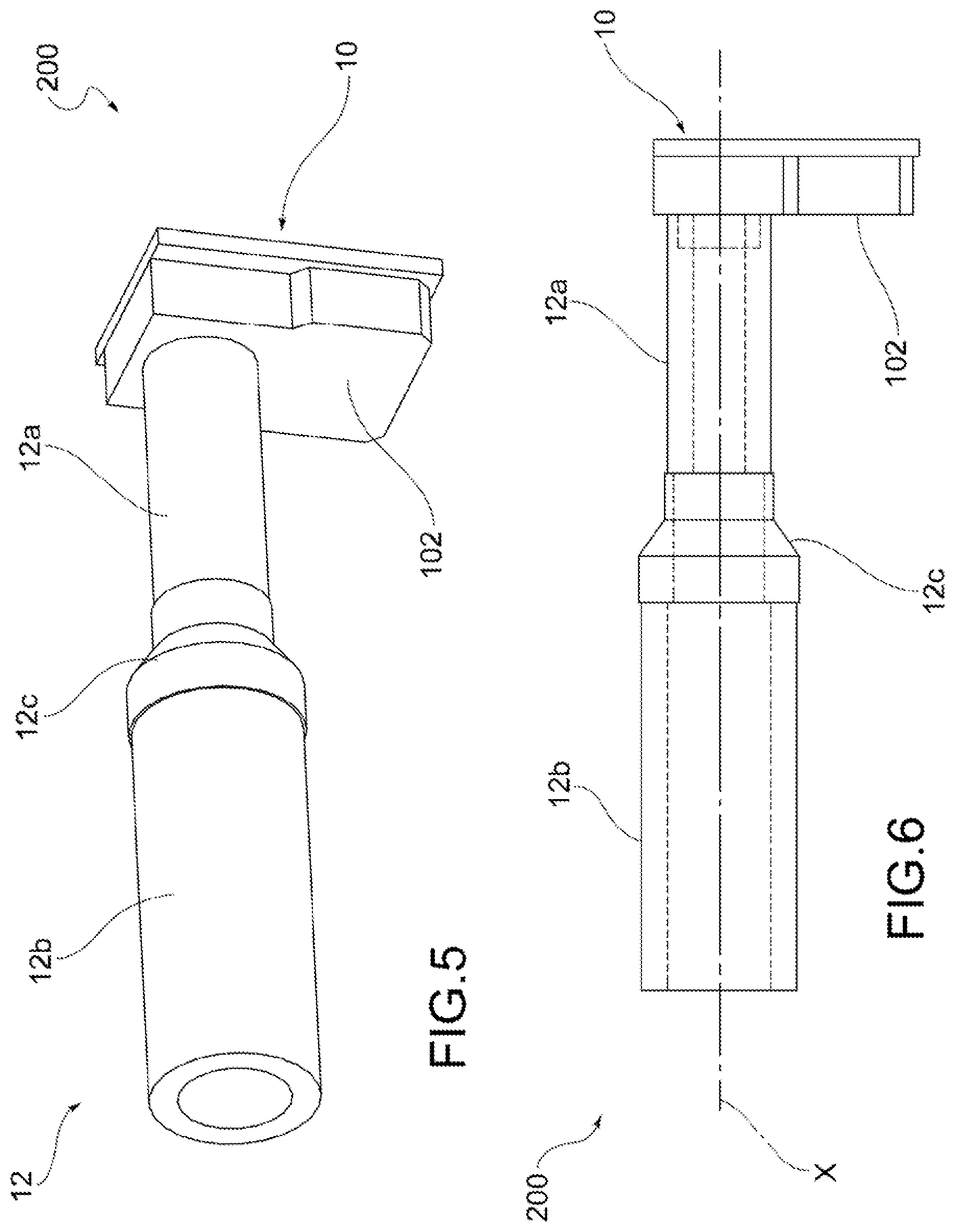 Patent US12376825 Figure 4 – Device for the direct detection of pressure variations of a fluid in a body cavity
