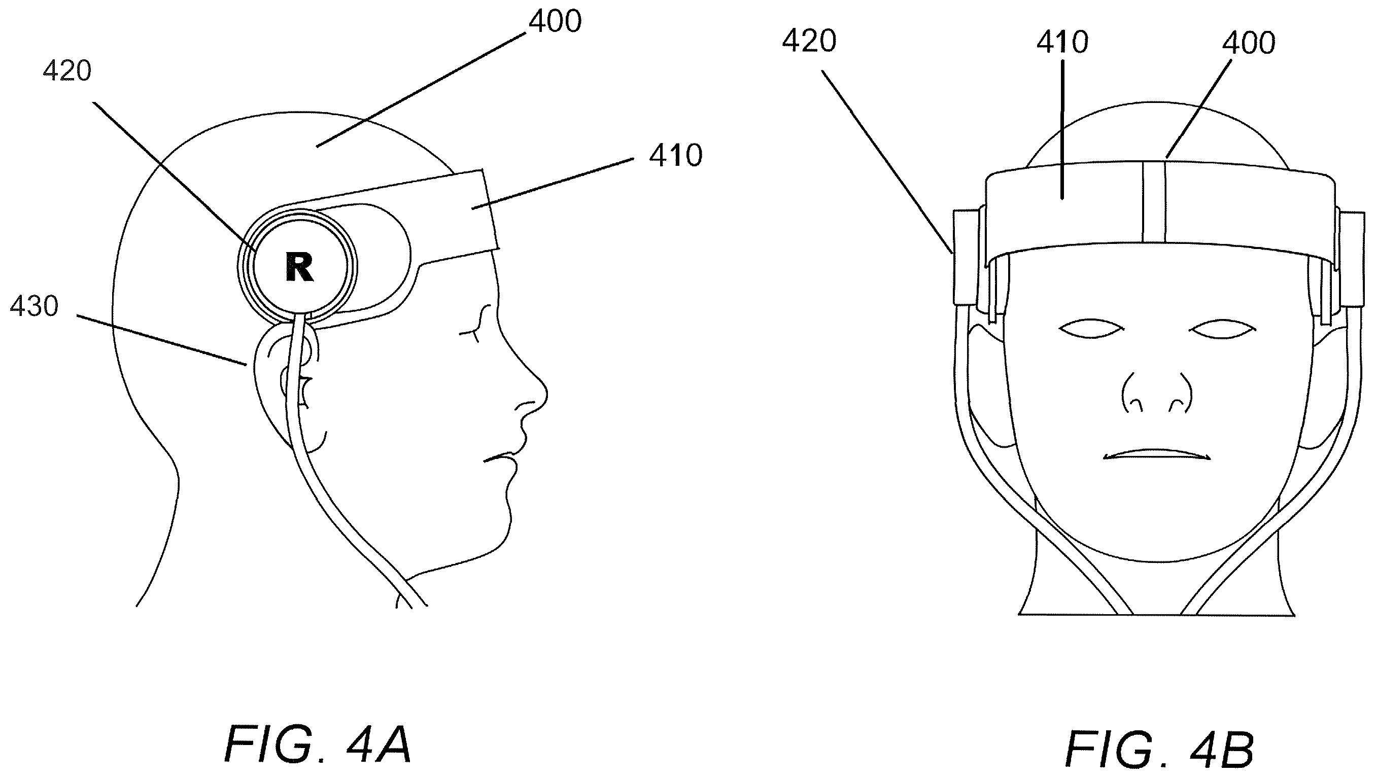 Patent US12376827 Figure 4 – Portable ultrasound device