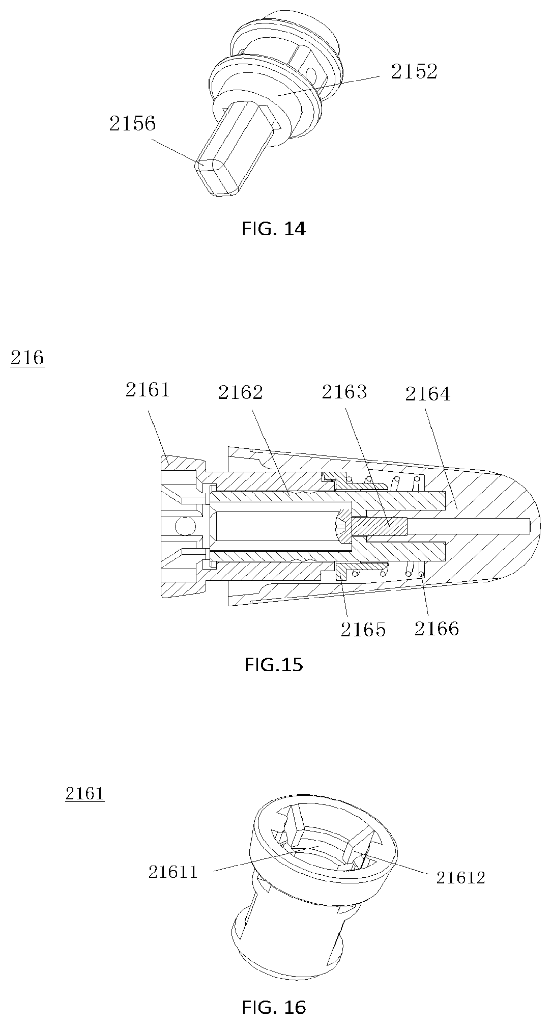Patent US12376840 Figure 7 – Occluder pushing device and transport system