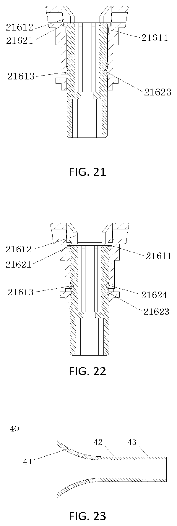 Patent US12376840 Figure 9 – Occluder pushing device and transport system