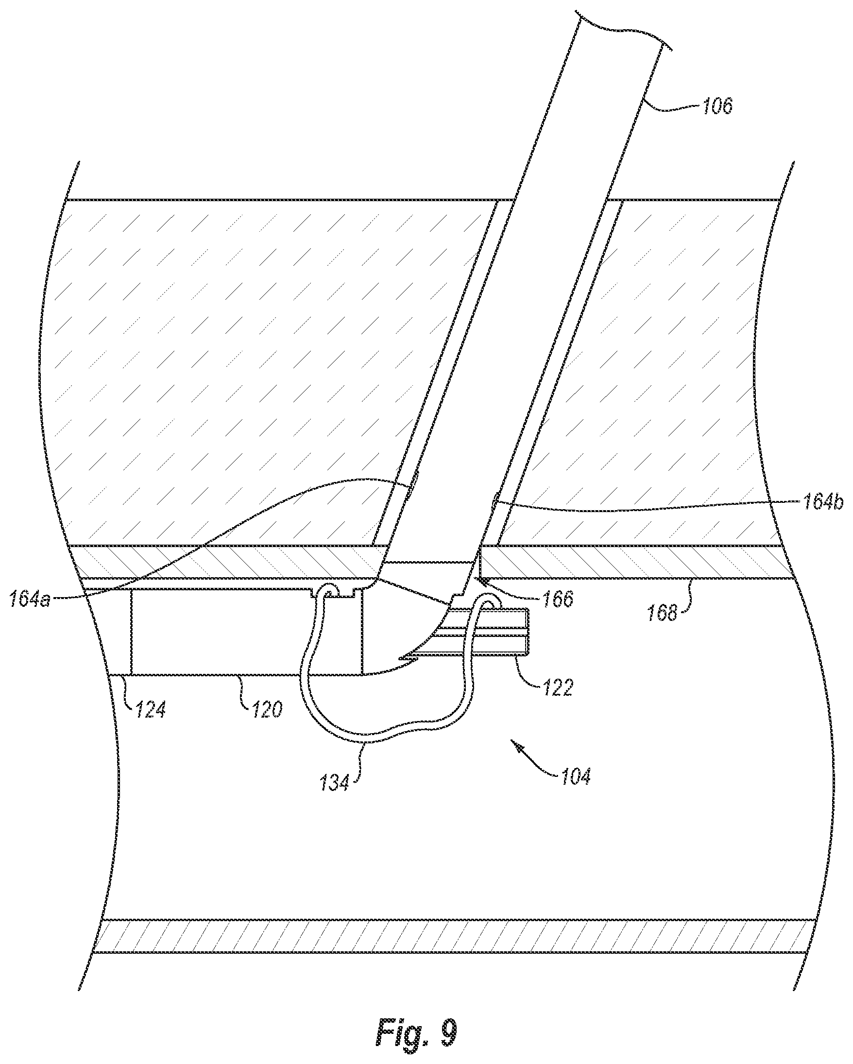 Patent US12376845 Figure 12 – Systems, methods, and devices for closing holes in body lumens