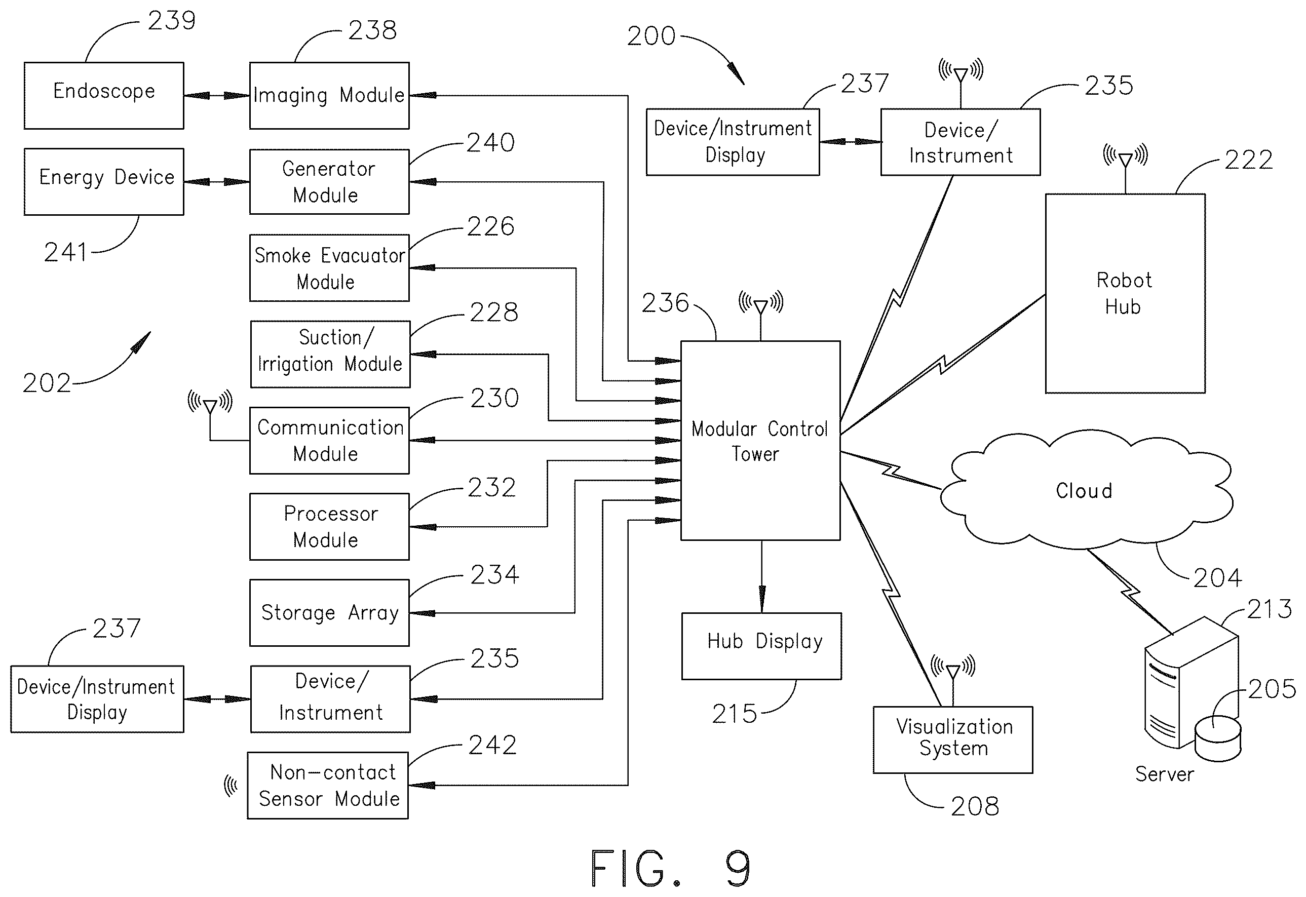Patent US12376851 Figure 8 – Surgical instrument comprising flex circuit