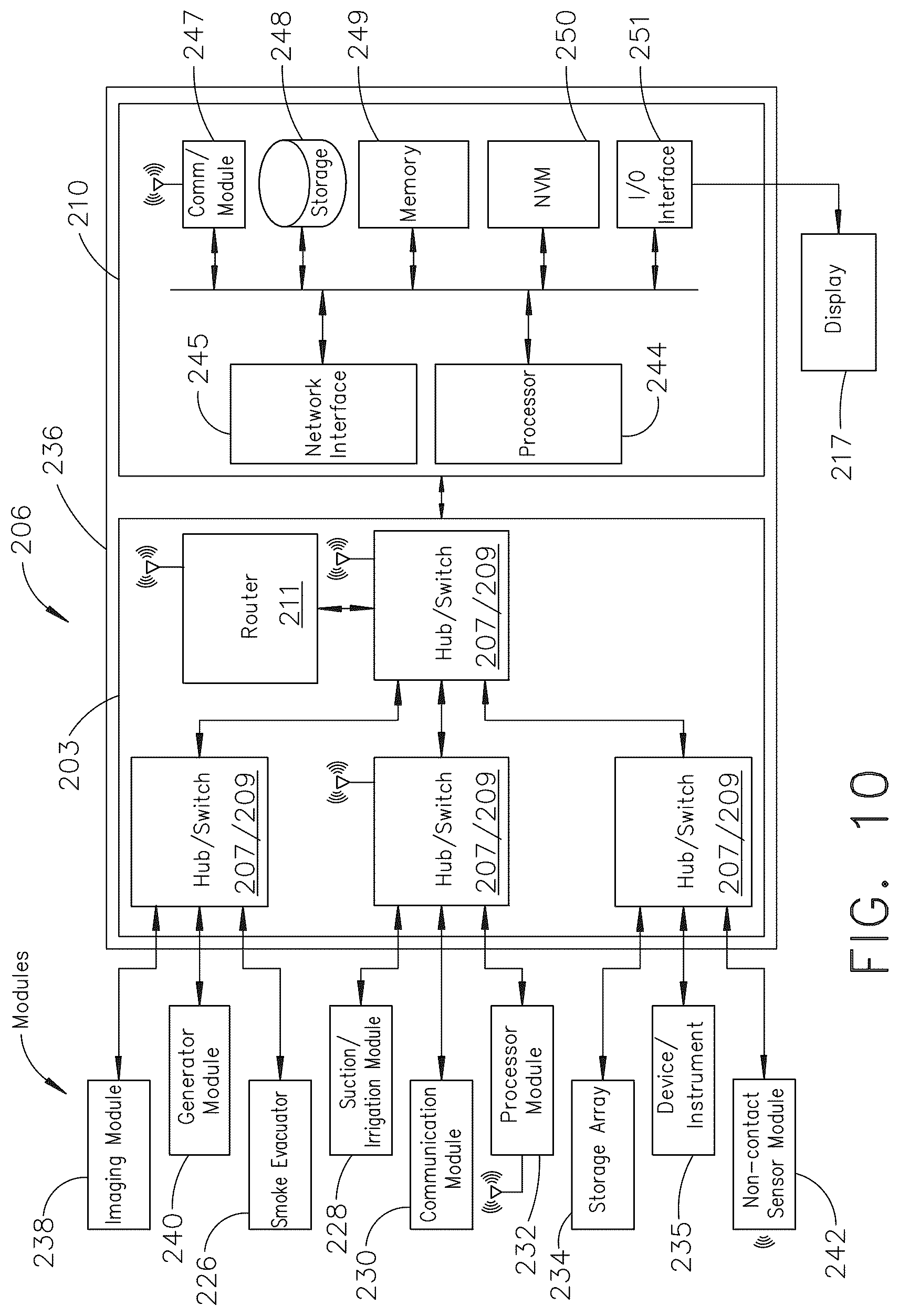 Patent US12376851 Figure 9 – Surgical instrument comprising flex circuit