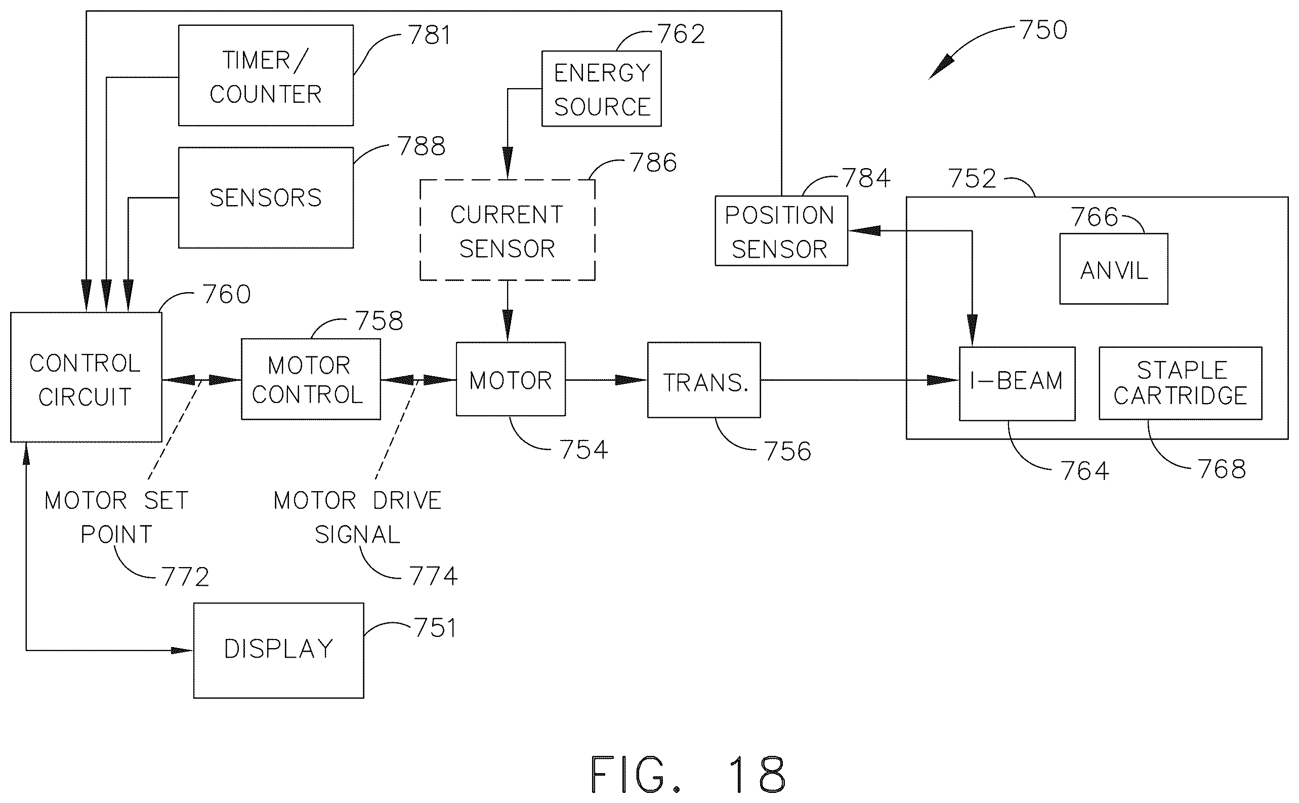 Patent US12376851 Figure 15 – Surgical instrument comprising flex circuit