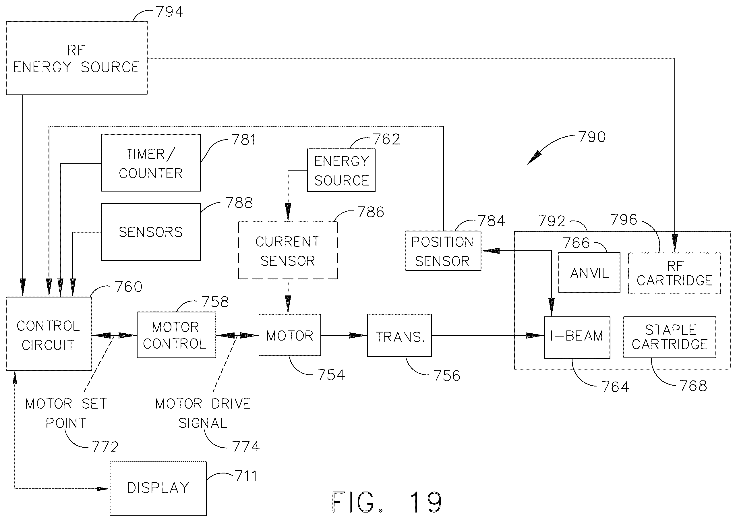 Patent US12376851 Figure 16 – Surgical instrument comprising flex circuit