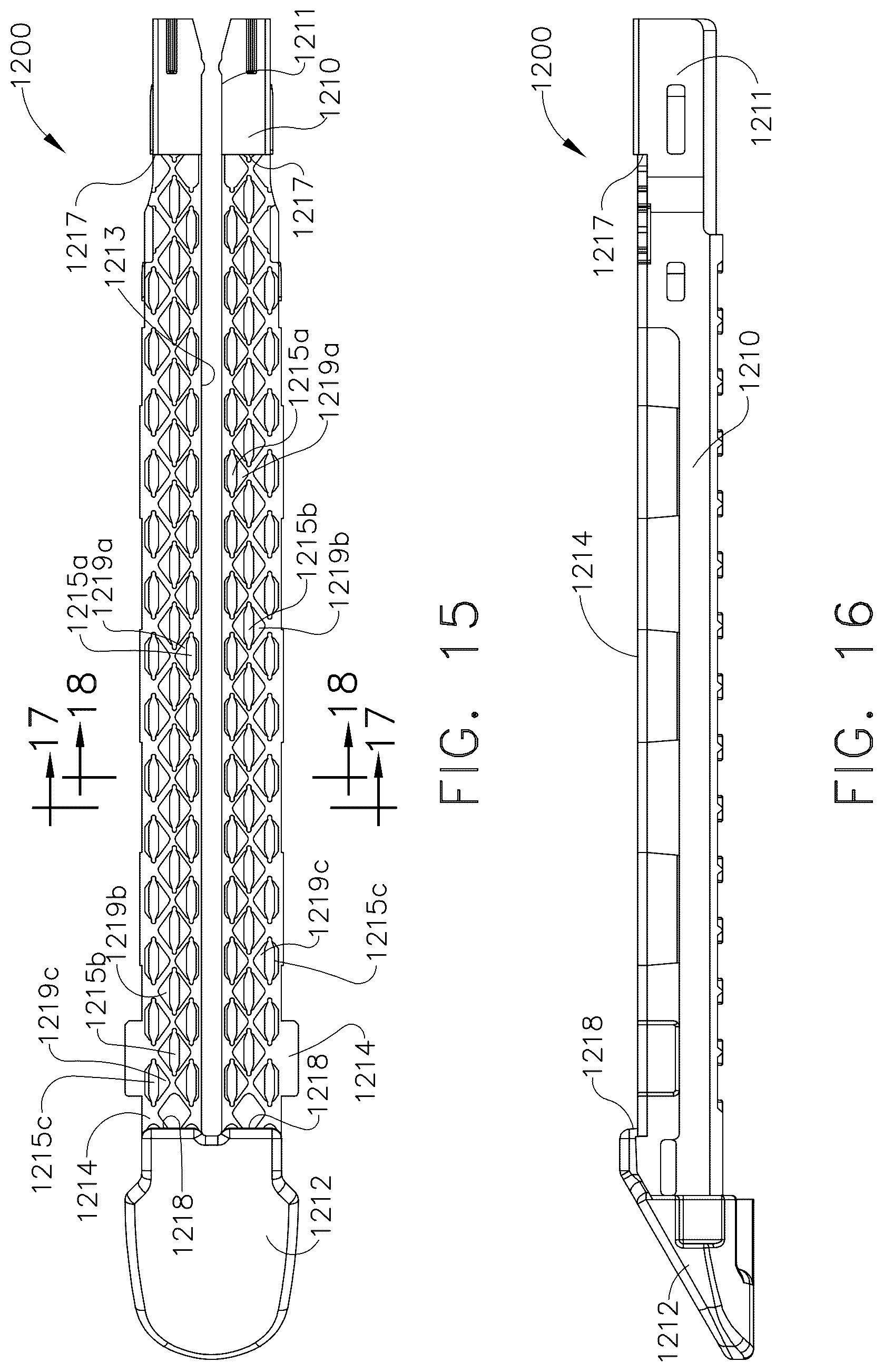 Patent US12376853 Figure 13 – Staple cartridge comprising a tissue thickness compensator