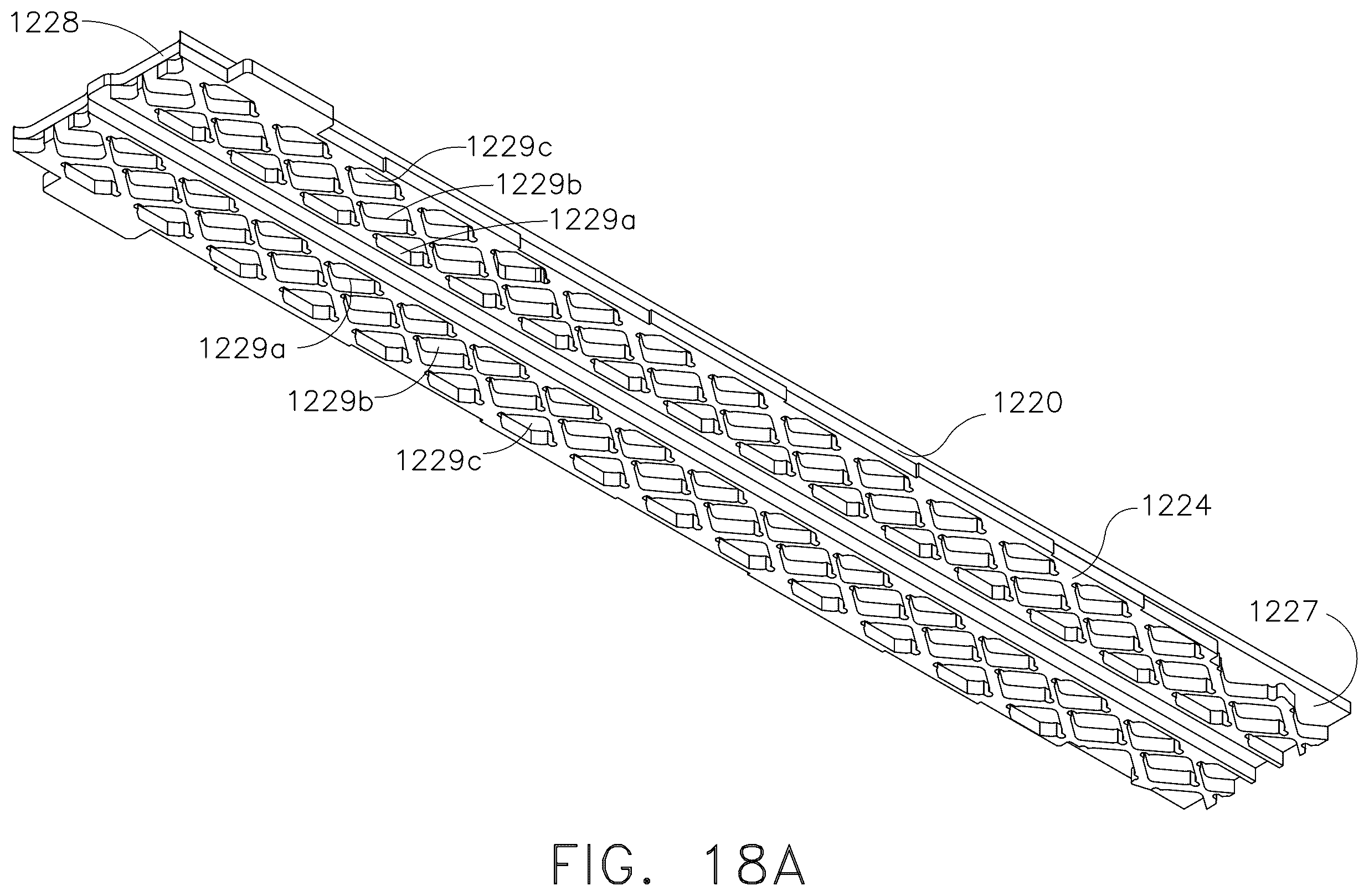 Patent US12376853 Figure 15 – Staple cartridge comprising a tissue thickness compensator